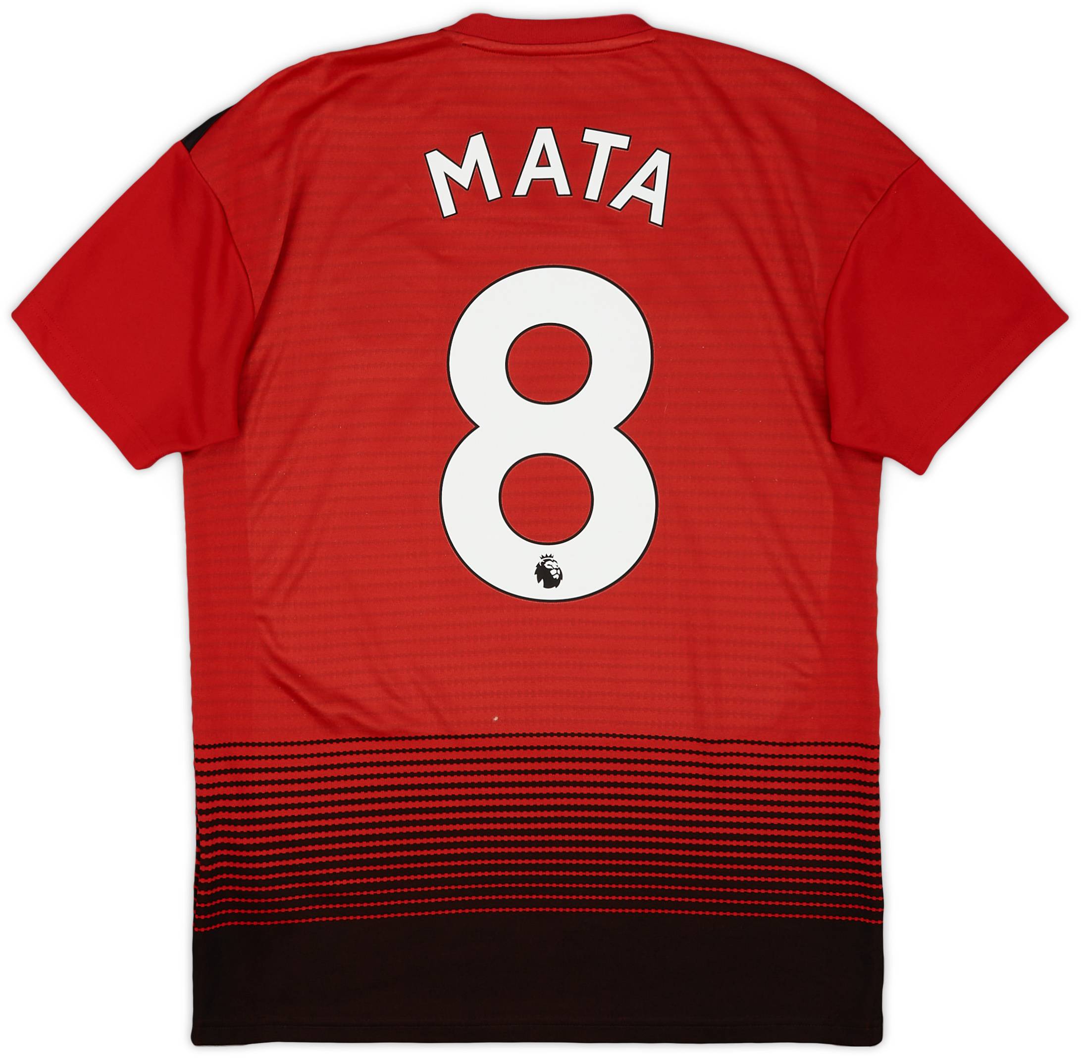 2018-19 Manchester United Home Shirt Mata #8 - 9/10 - (S)