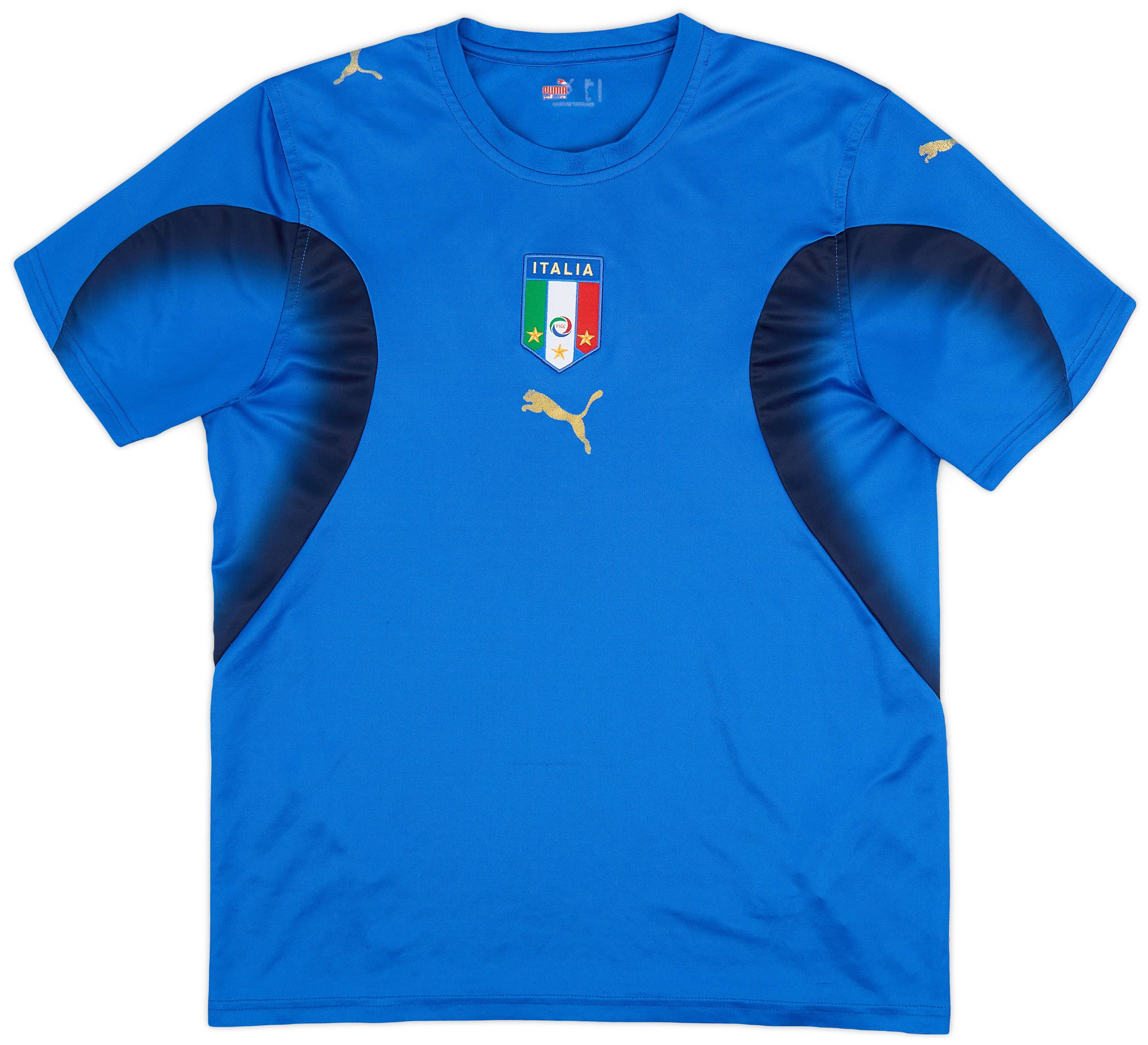 2006 Italy Puma Training Shirt - 5/10 - (M)