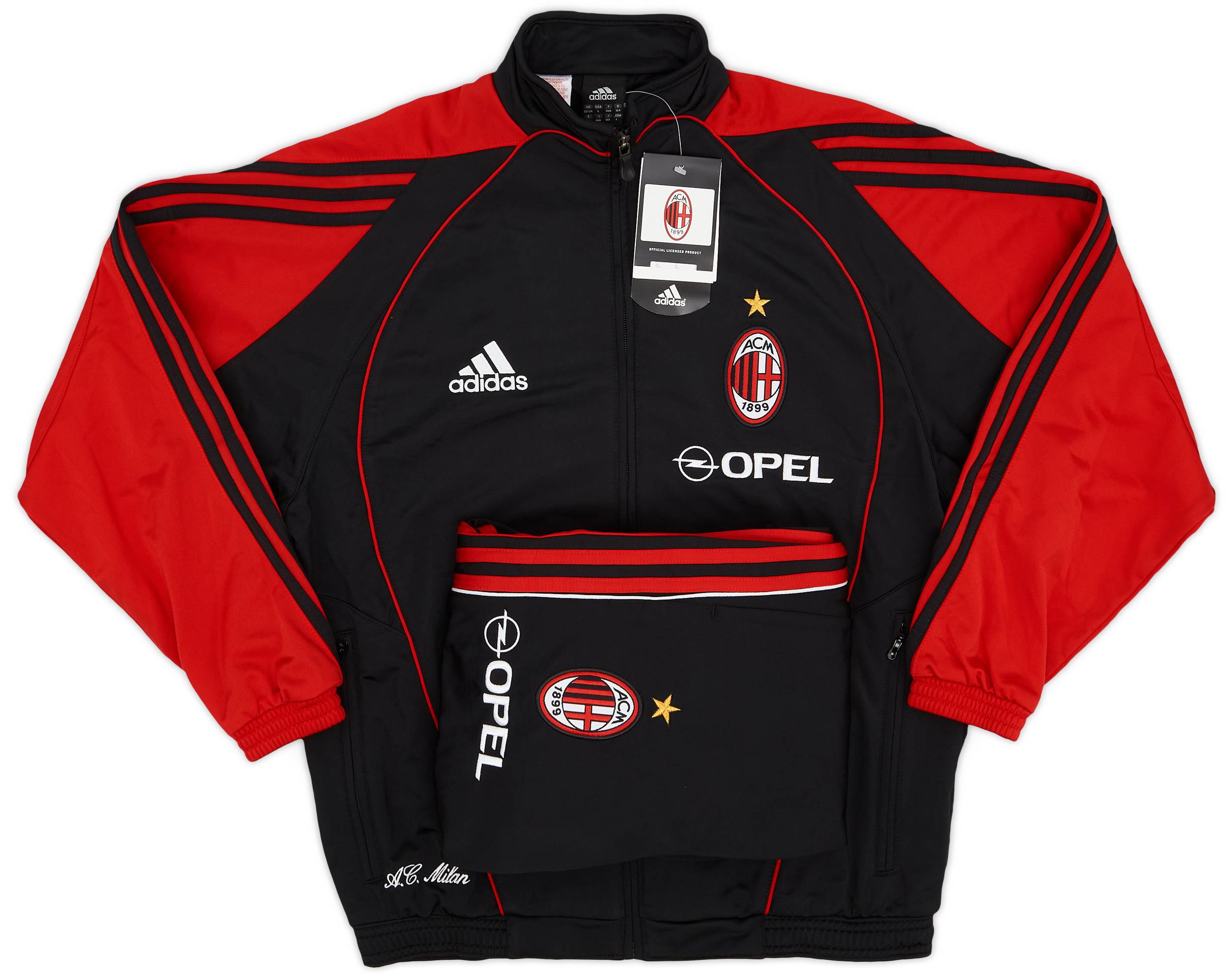 2005-06 AC Milan adidas Full Tracksuit (XL.Boys)