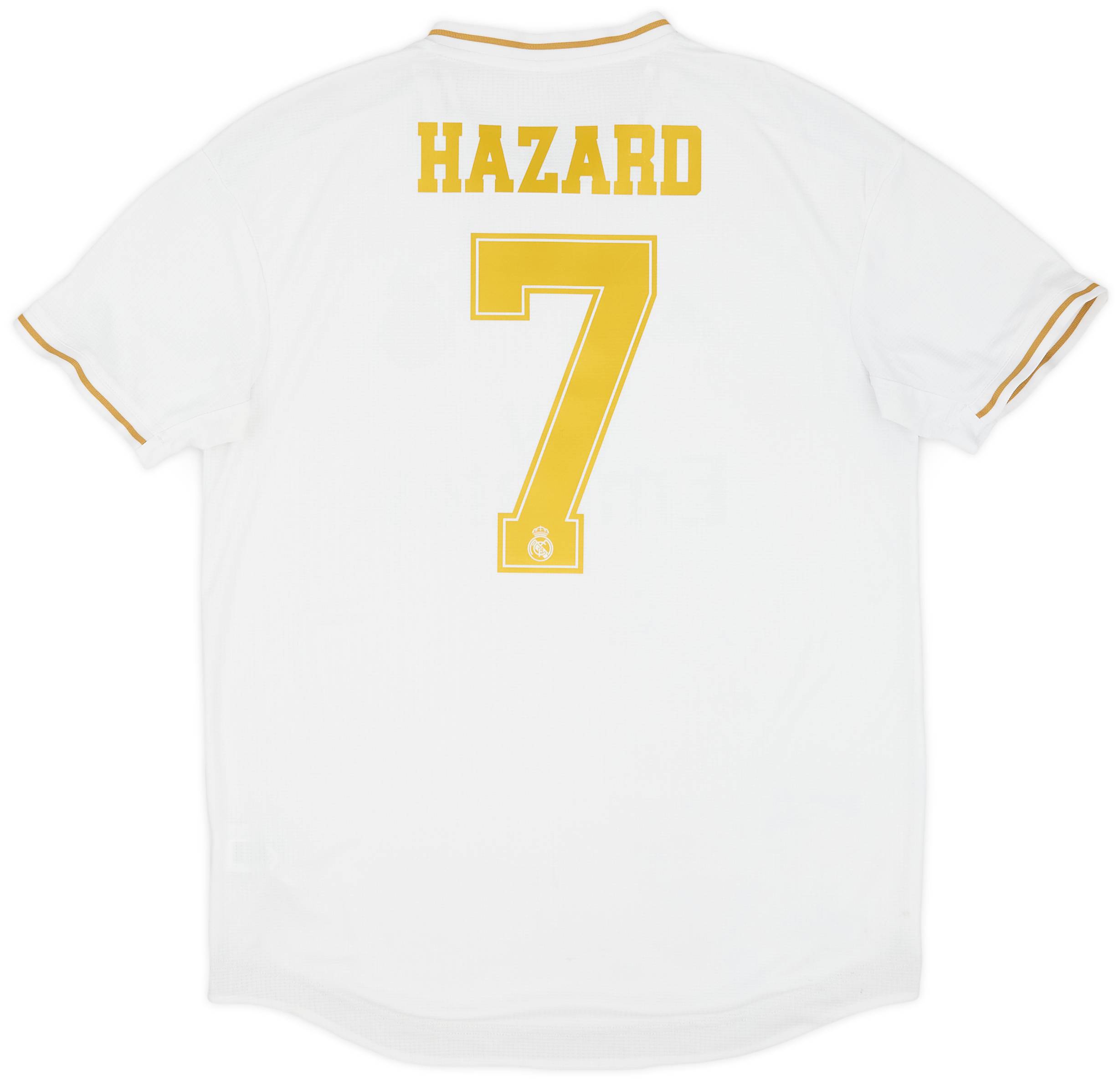 2019 20 Real Madrid Authentic Home Shirt Hazard 7 4 10 L