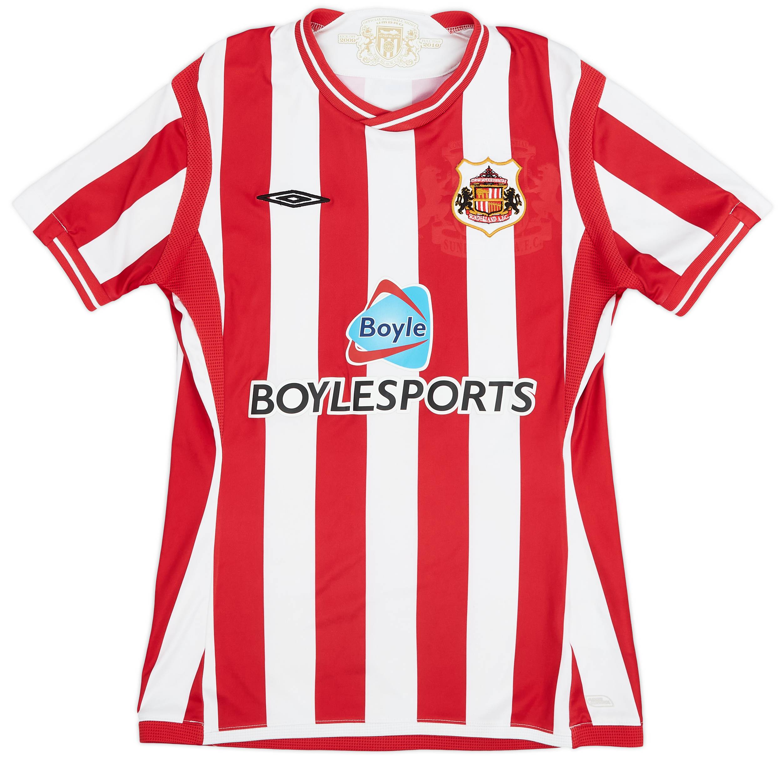 2009-10 Sunderland Home Shirt - 8/10 - (Women's M)