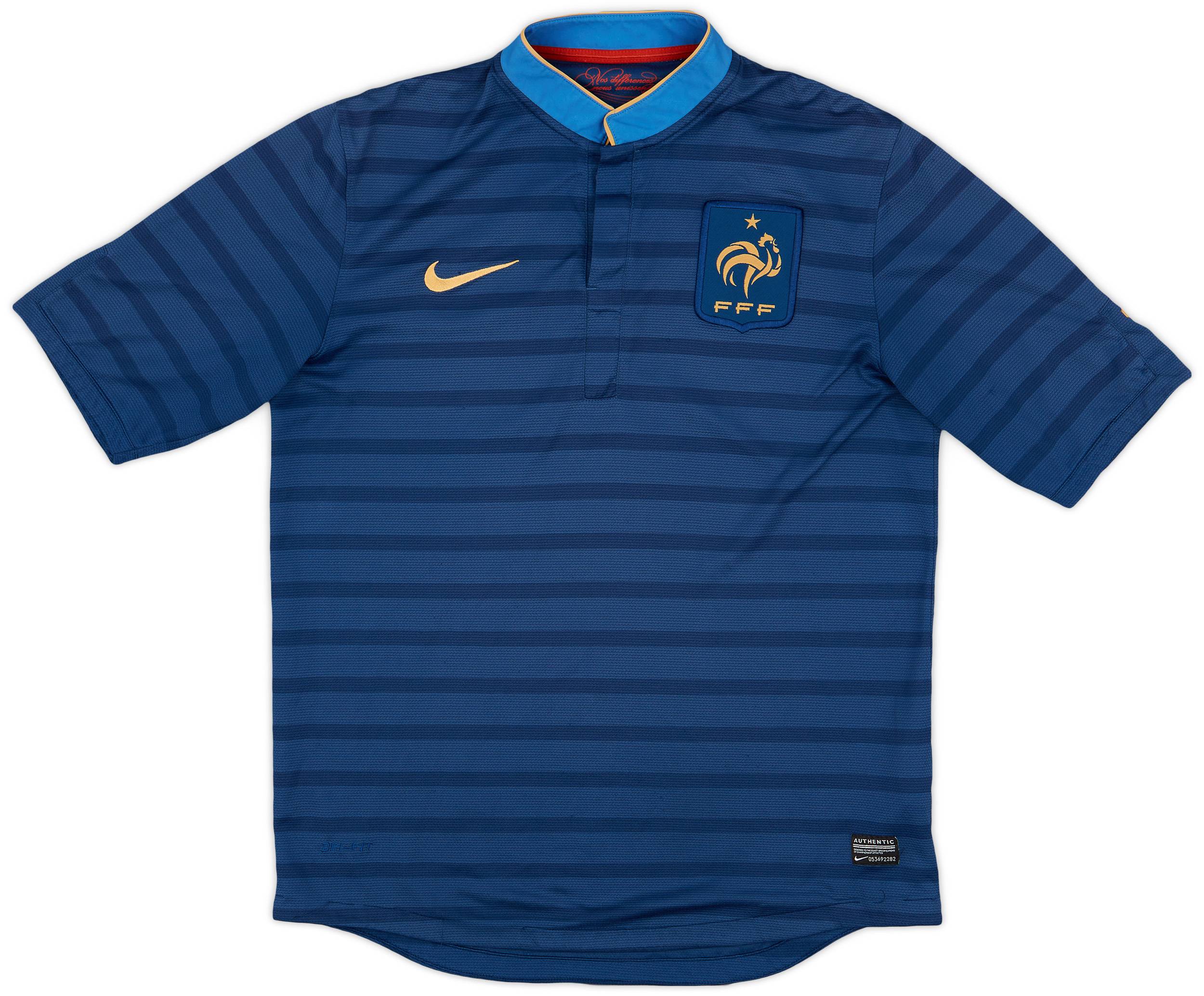 2012-13 France Home Shirt - 5/10 - (M)