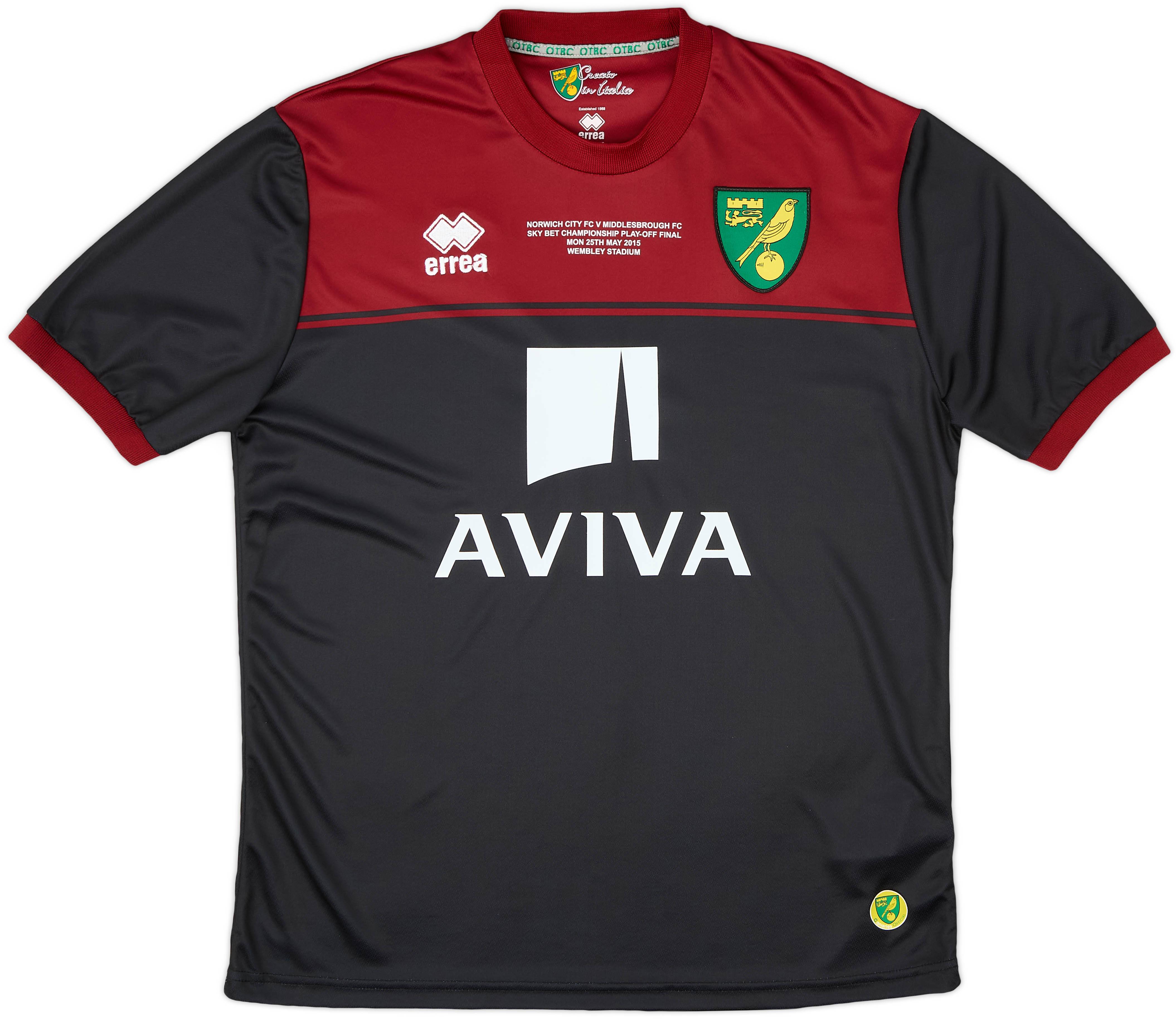 2014-15 Norwich 'Play-Off Final' Away Shirt - As New