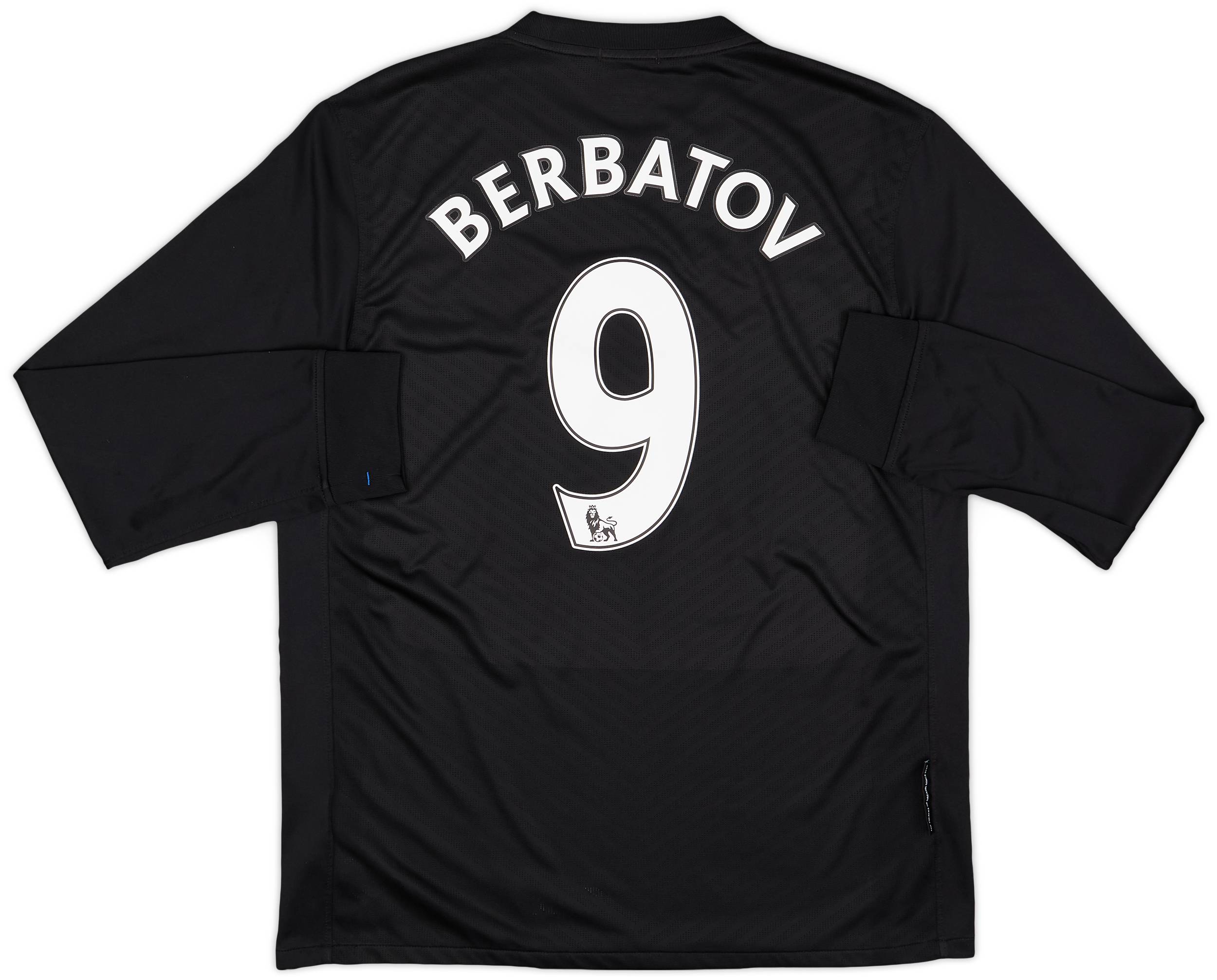 2009-10 Manchester United Away L/S Shirt Berbatov #9 - 8/10 - (M)
