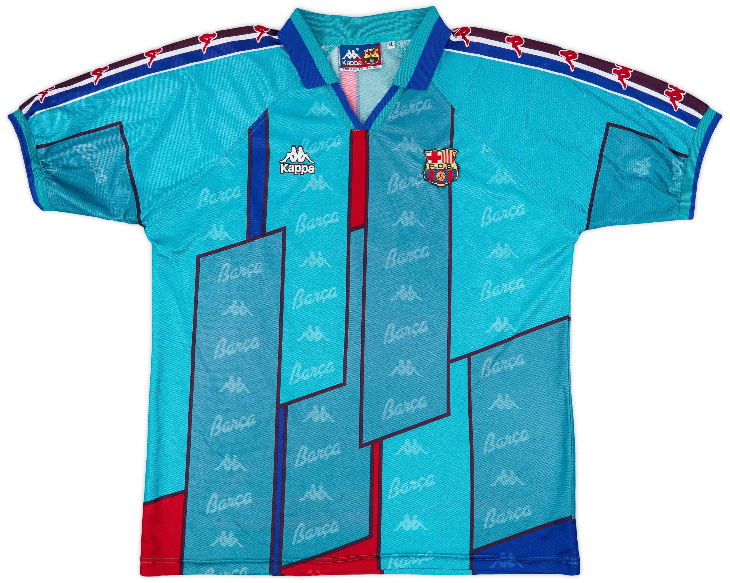 1995-97 Barcelona Away Shirt - 5/10 - (XL)