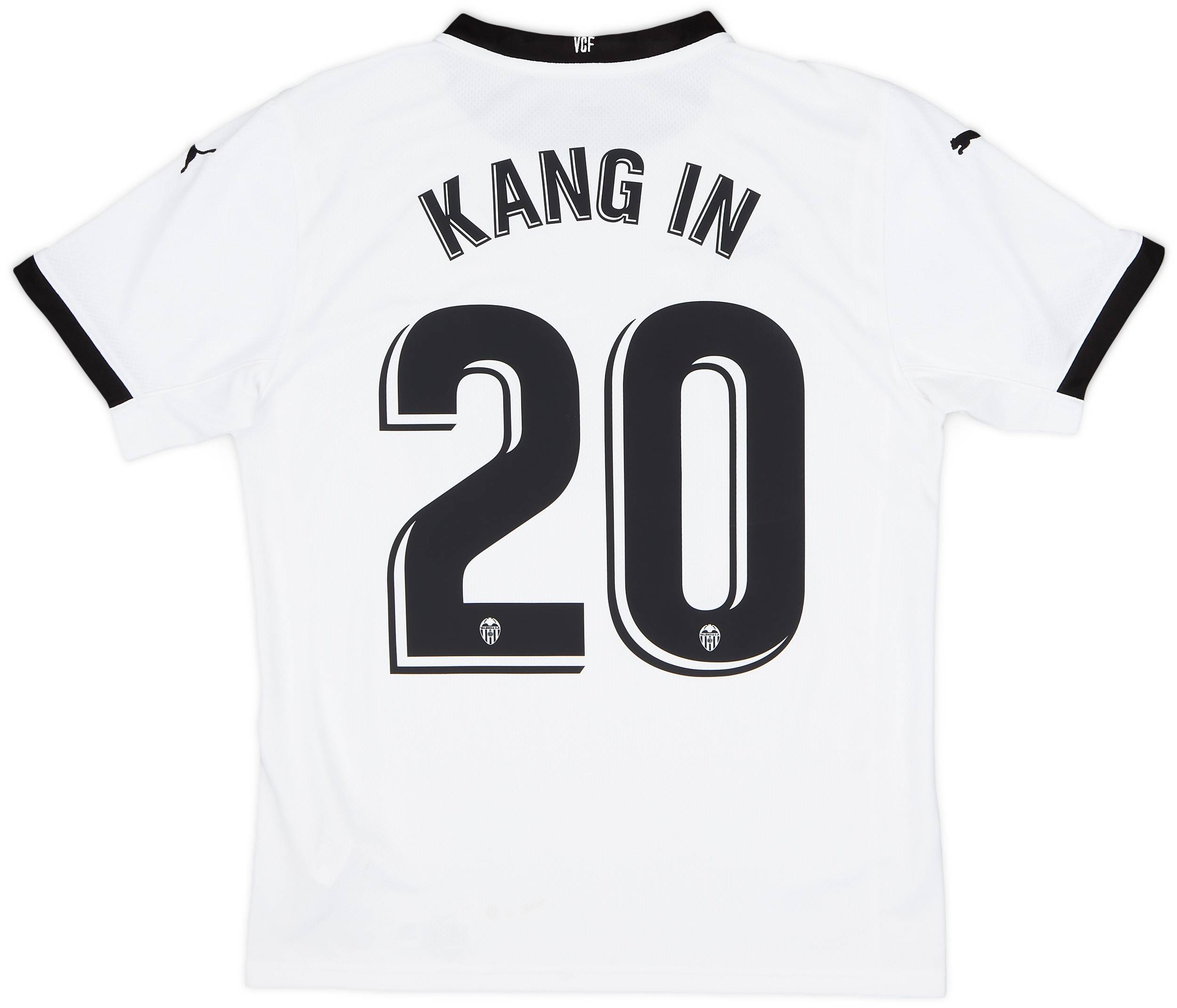 2020-21 Valencia Home Shirt In #20 - 7/10 - (S)