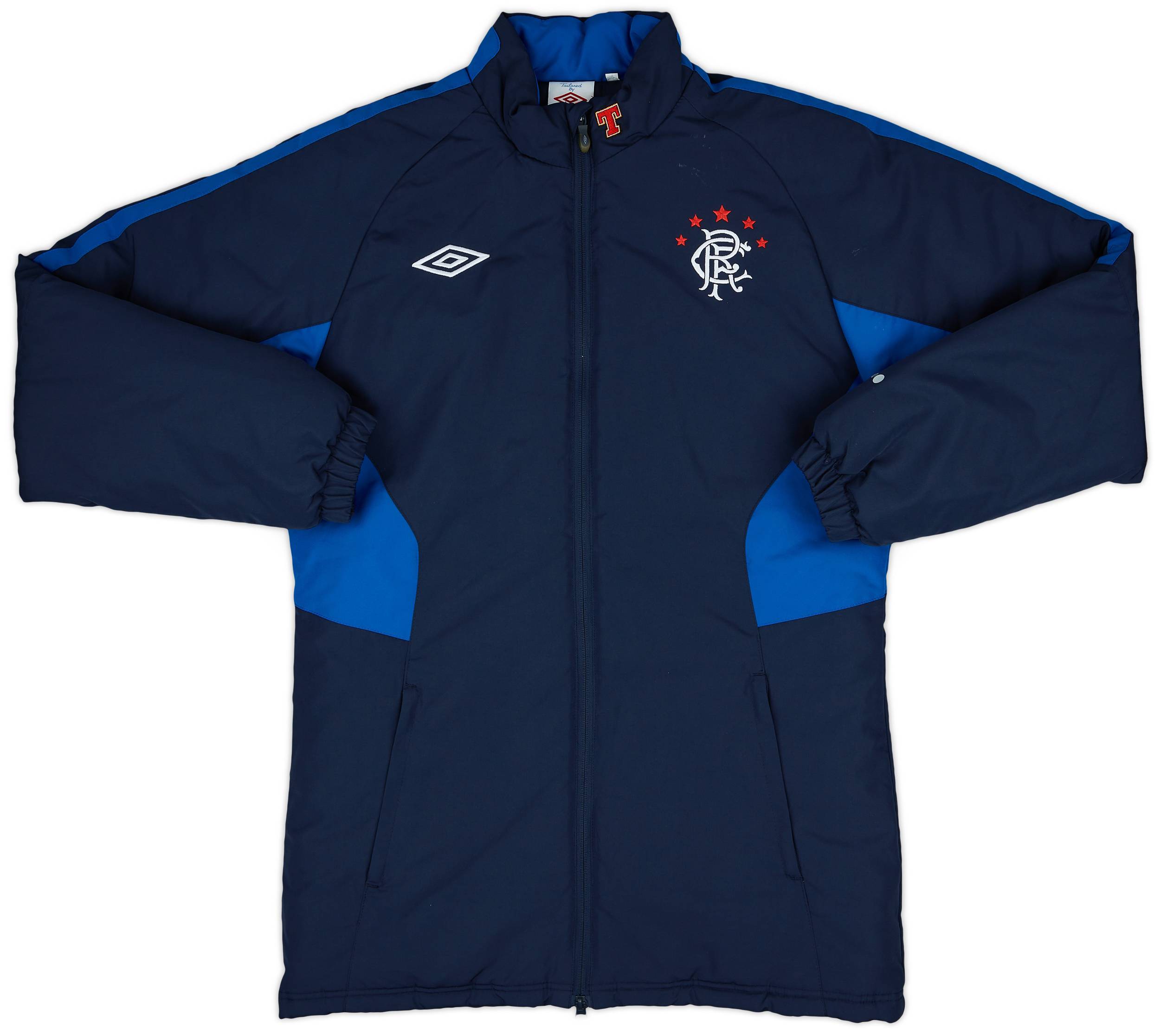 2010-11 Rangers Umbro Padded Bench Coat - 7/10 - (S)