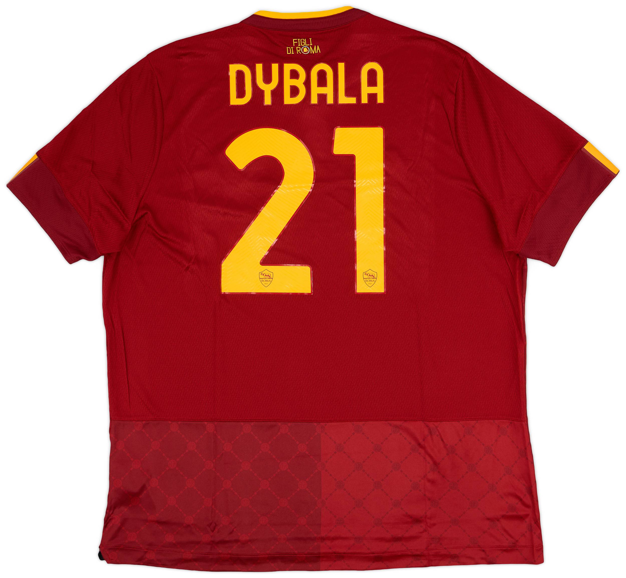 2022-23 Roma Home Shirt Dybala #21 (XXL)