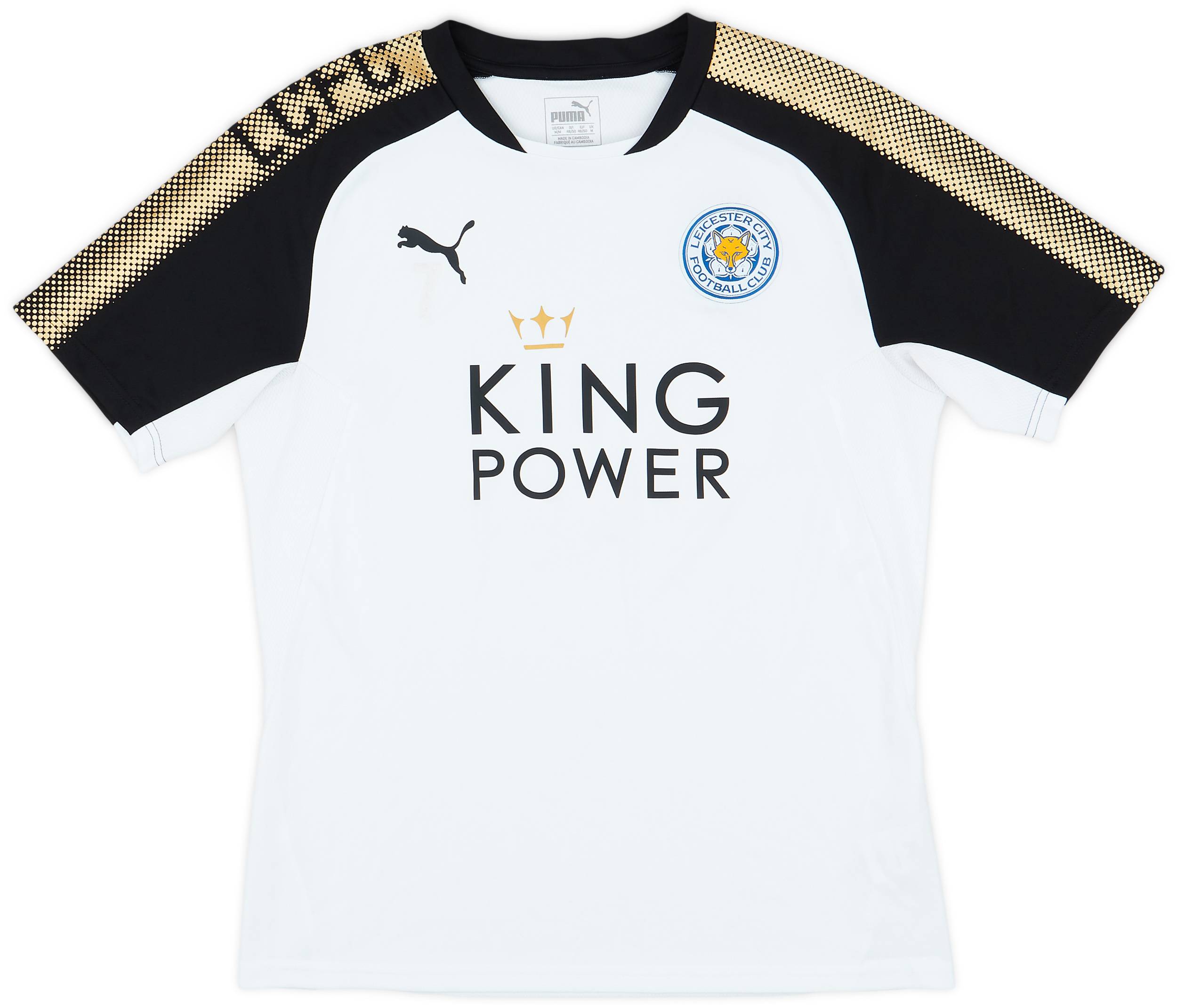 2017-18 Leicester Puma Player Issue Training Shirt #7 7/10 (M)
