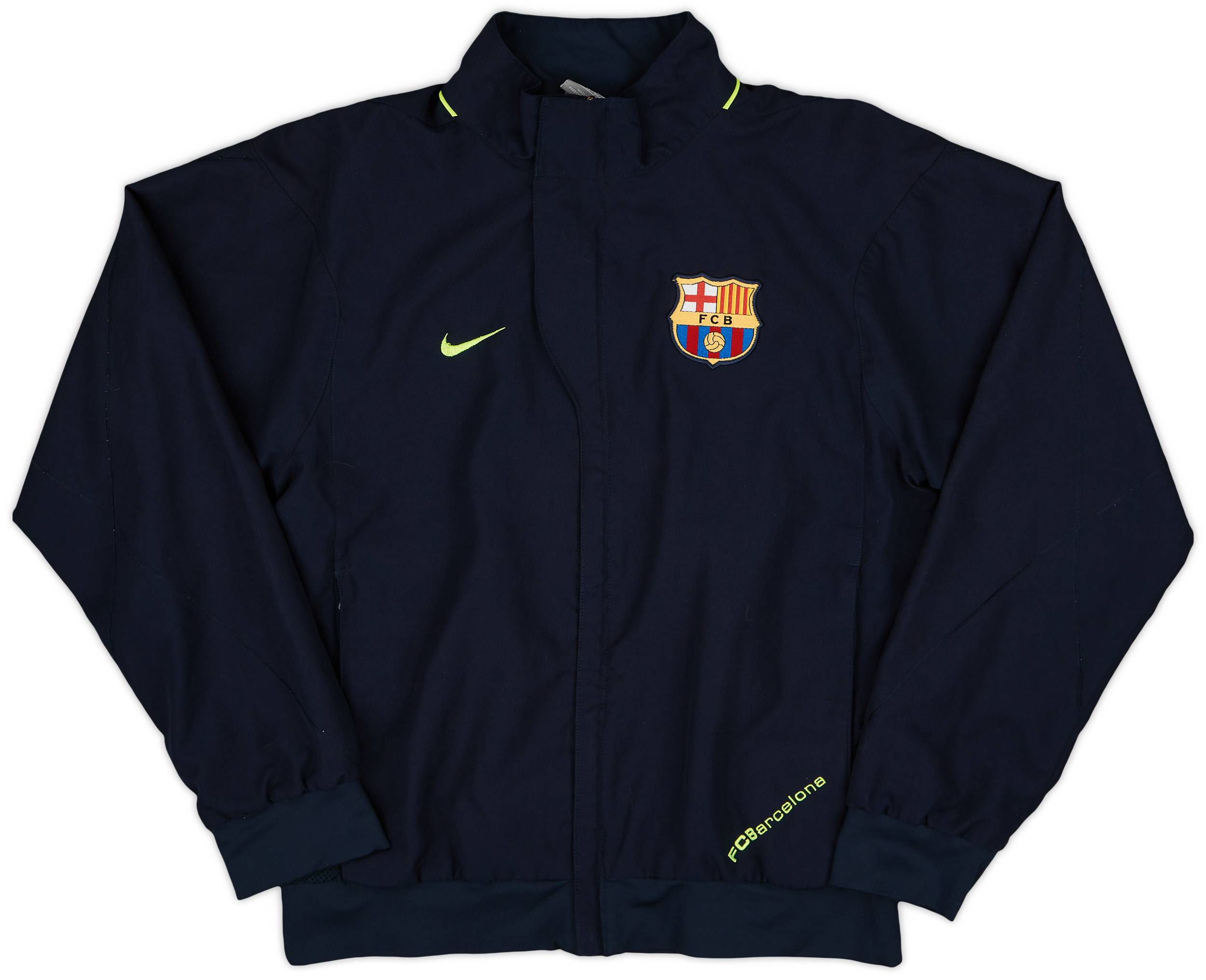 2007-08 Barcelona Nike Track Jacket - 8/10 - (S)