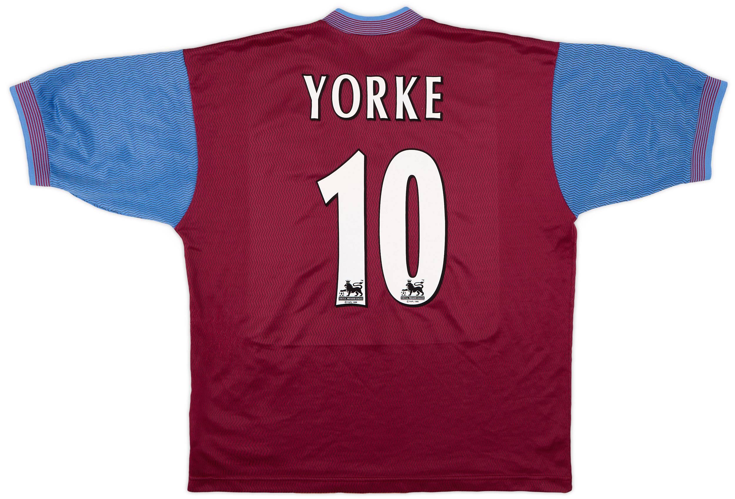 1997-98 Aston Villa Home Shirt - 8/10 - (XL)