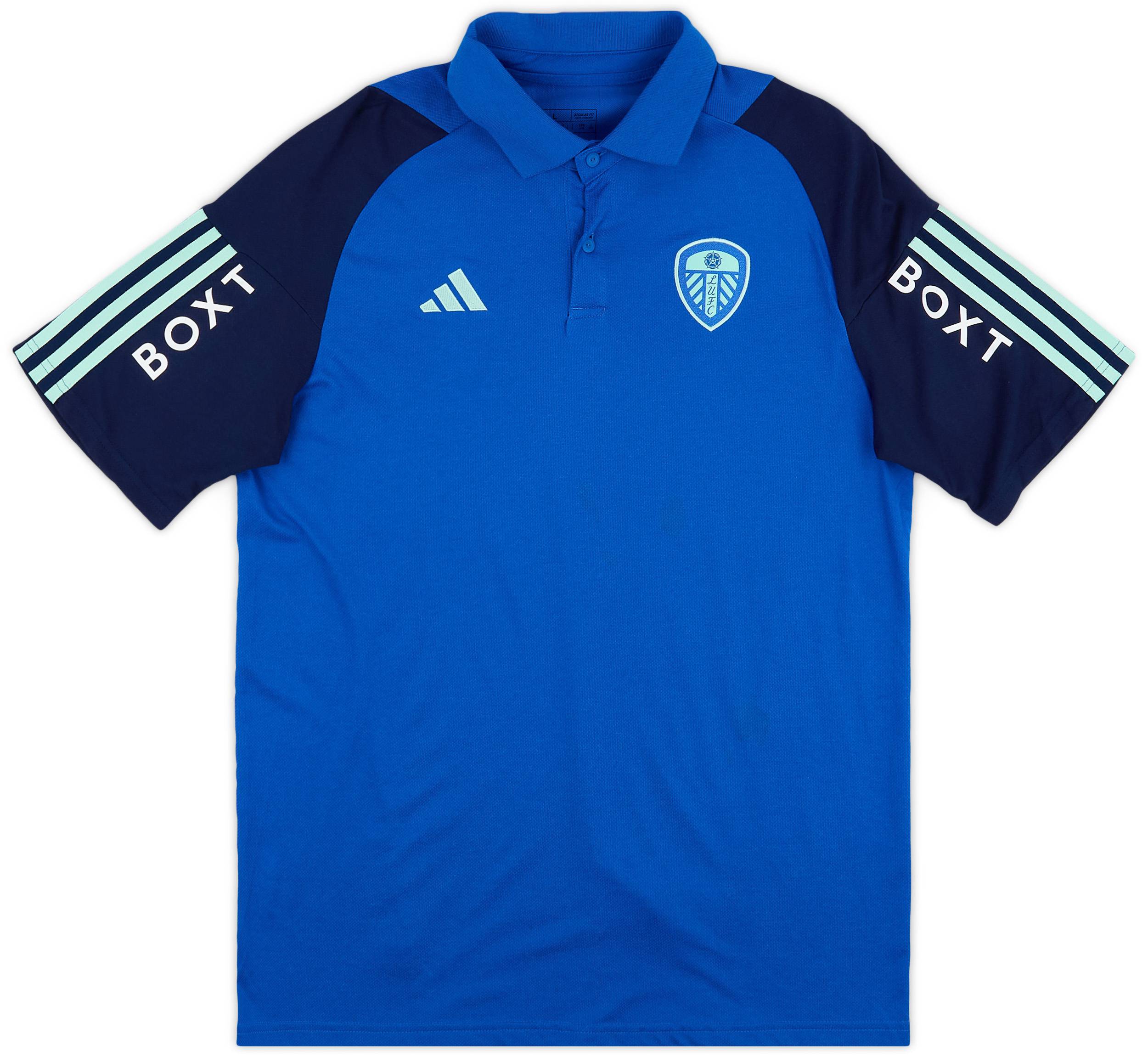 2023-24 Leeds United Player Issue Polo T-Shirt - As New