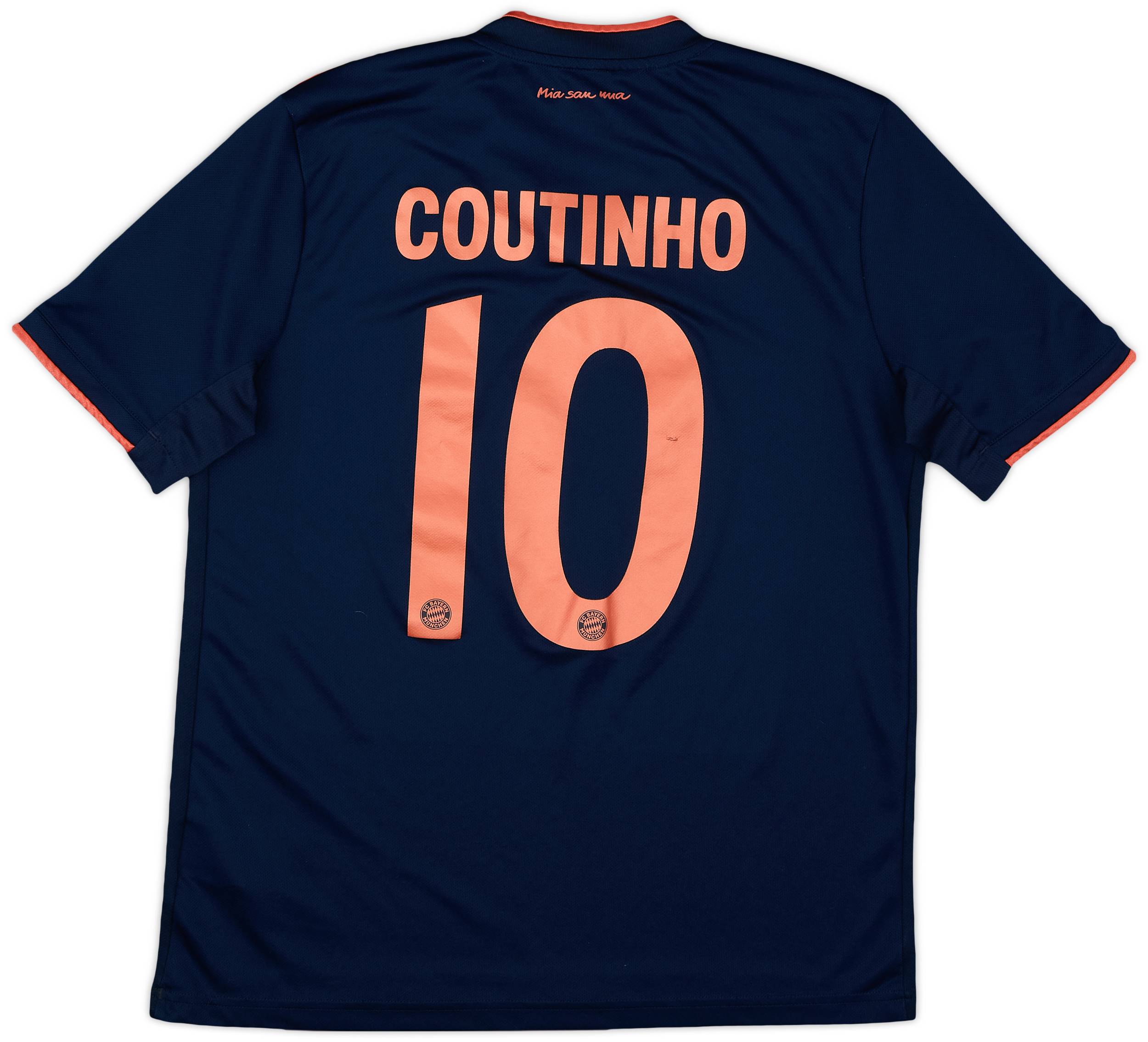 2019-20 Bayern Munich Third Shirt Coutinho #10 - 7/10 - (XL.Boys)