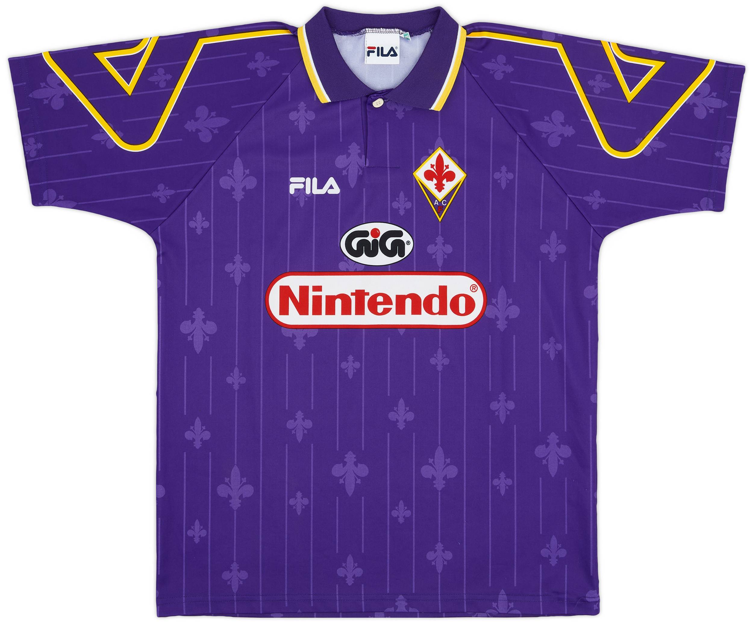 FILA ACFフィオレンティーナ 長袖ジャージ セリエA 1997-98 Yahoo!オークション -「フィオレンティーナ ユニフォーム