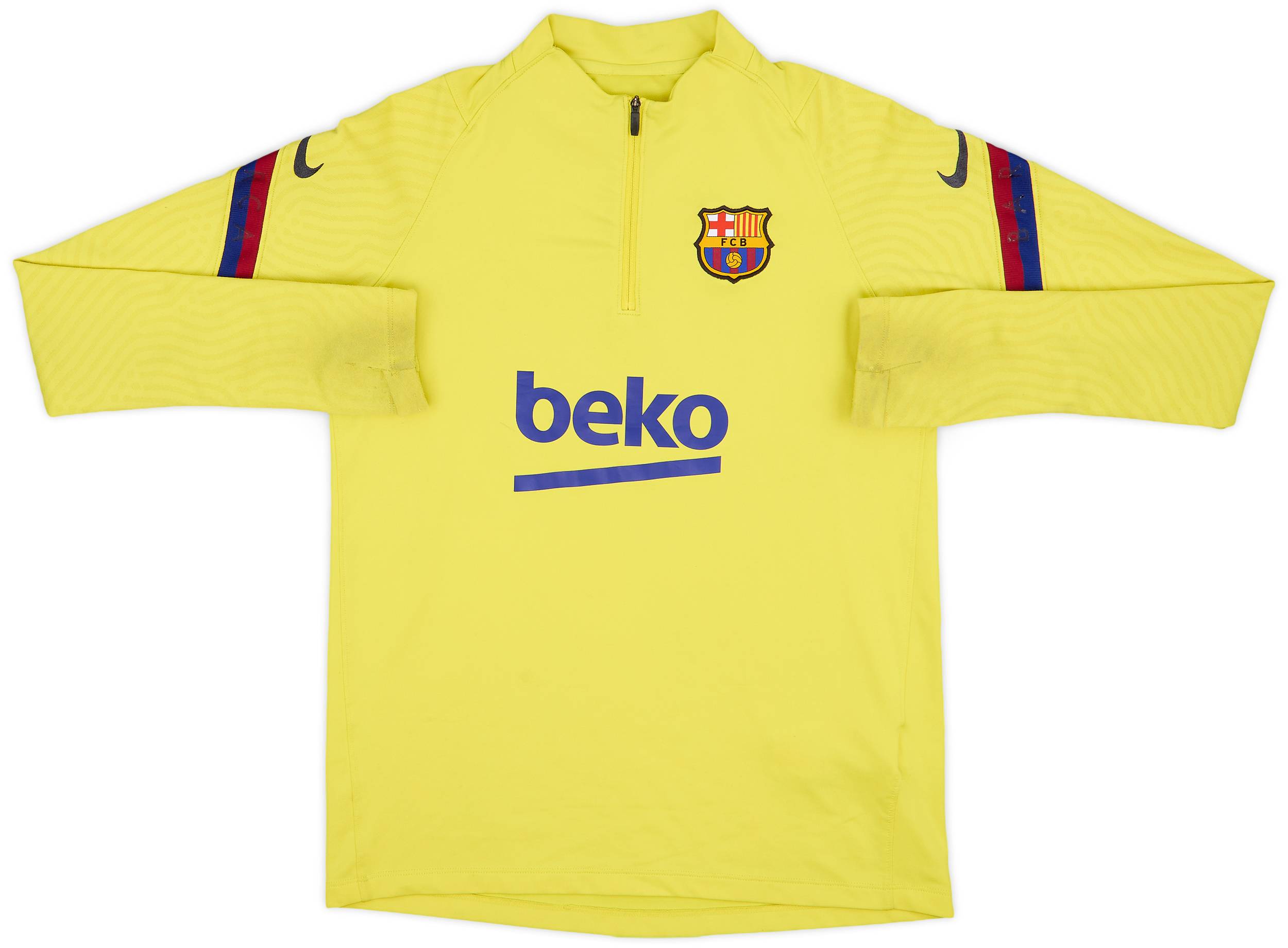2020-21 Barcelona Nike Track Jacket - 6/10 - (XL.Boys)