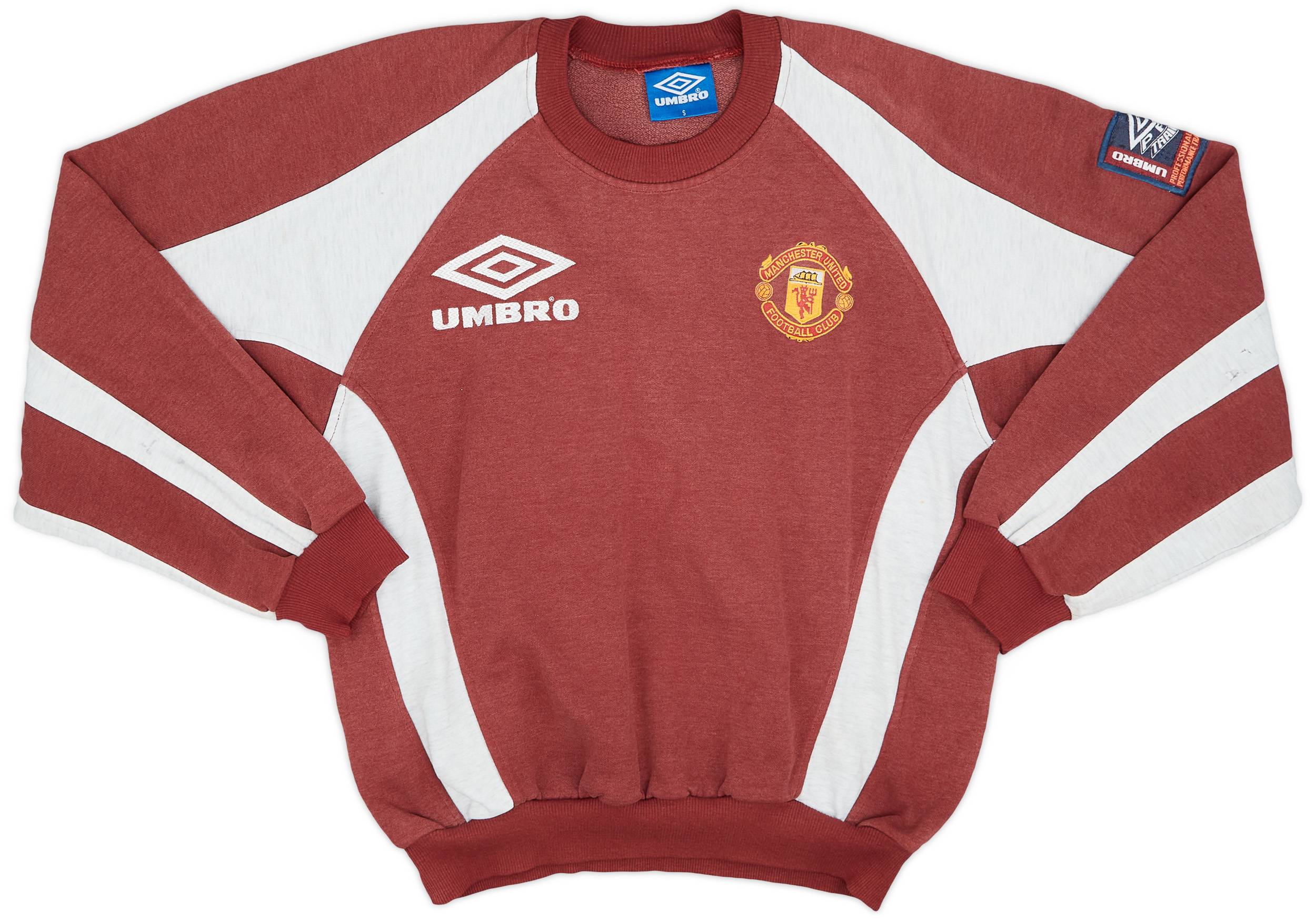 Vintage Manchester United 1990s Umbro Training Sweatshirt