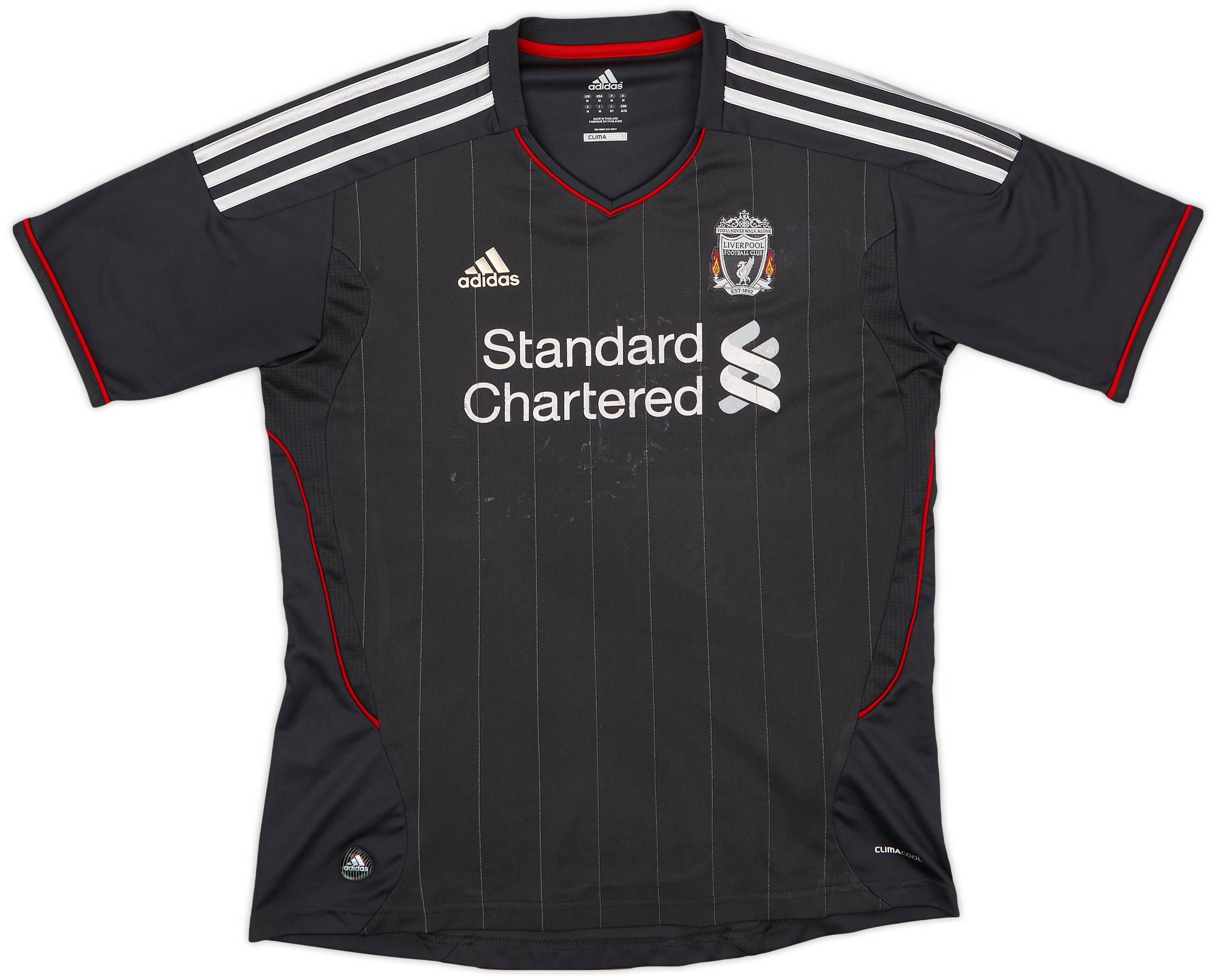 2011-12 Liverpool Away Shirt Suarez #7 5/10 (M)