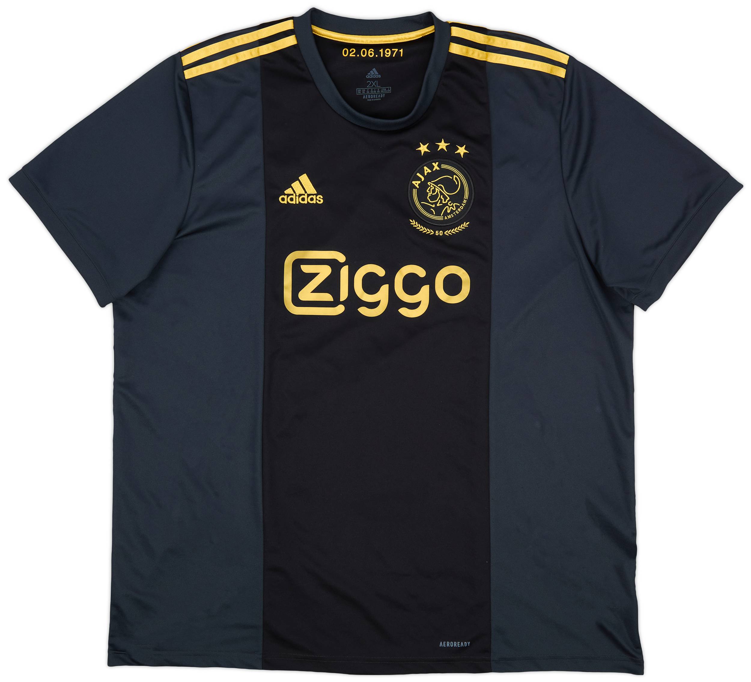 2020-21 Ajax adidas Third Shirt - 8/10 - (XXL)