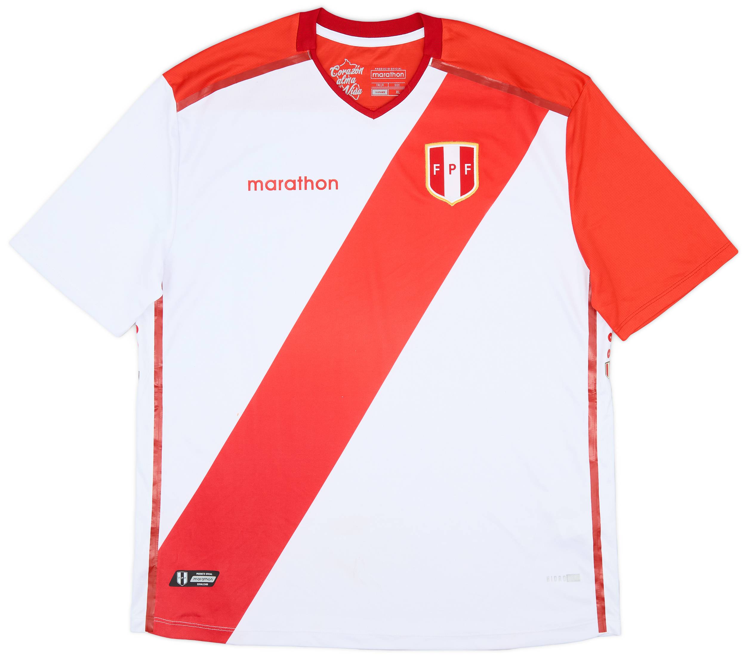 人気新品 Peru 2018-19 Home (XL) - 6/10 - Shirt 靴