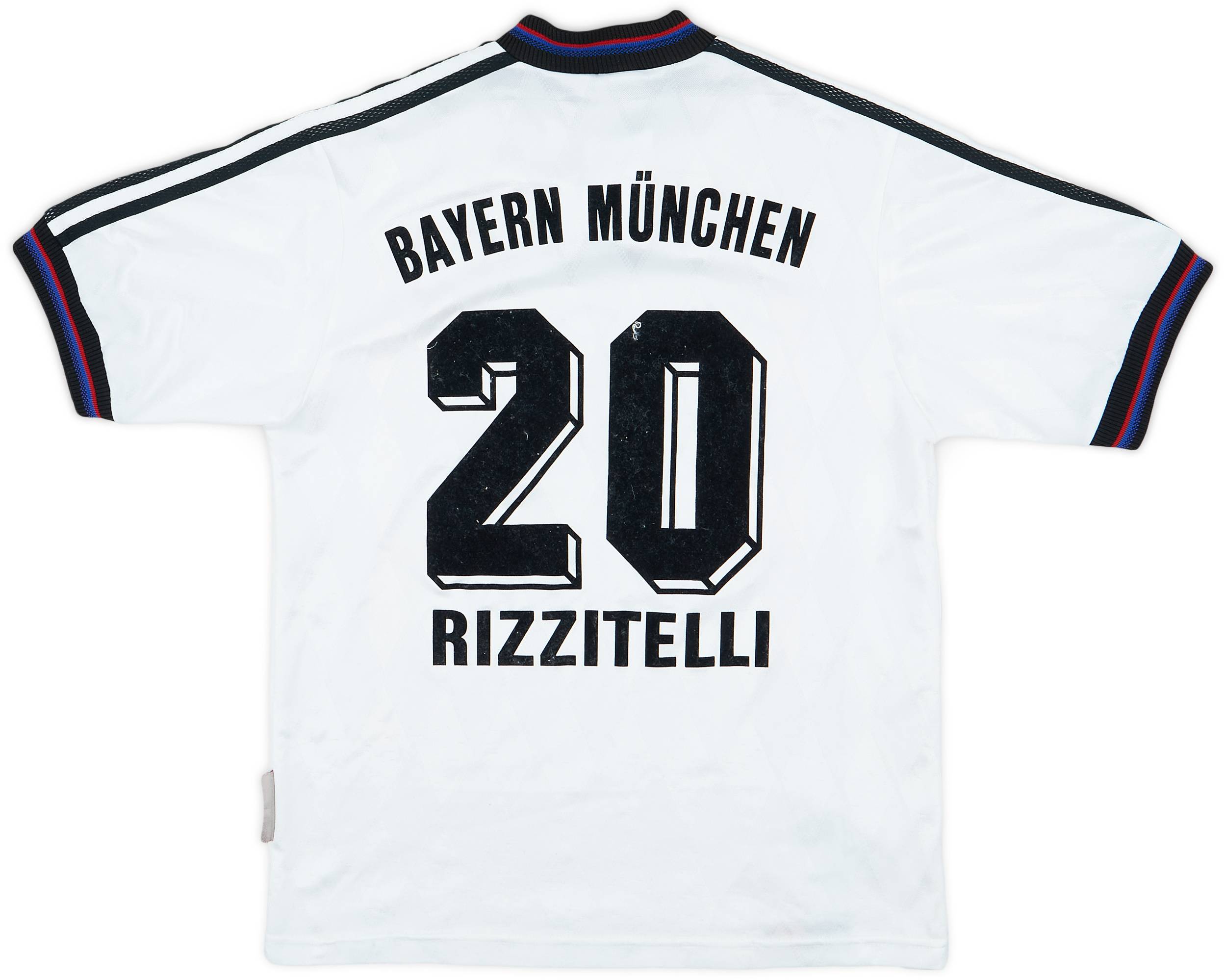 1996-98 Bayern Munich Away Shirt Rizzitelli #20 - 8/10 - (XL.Boys)