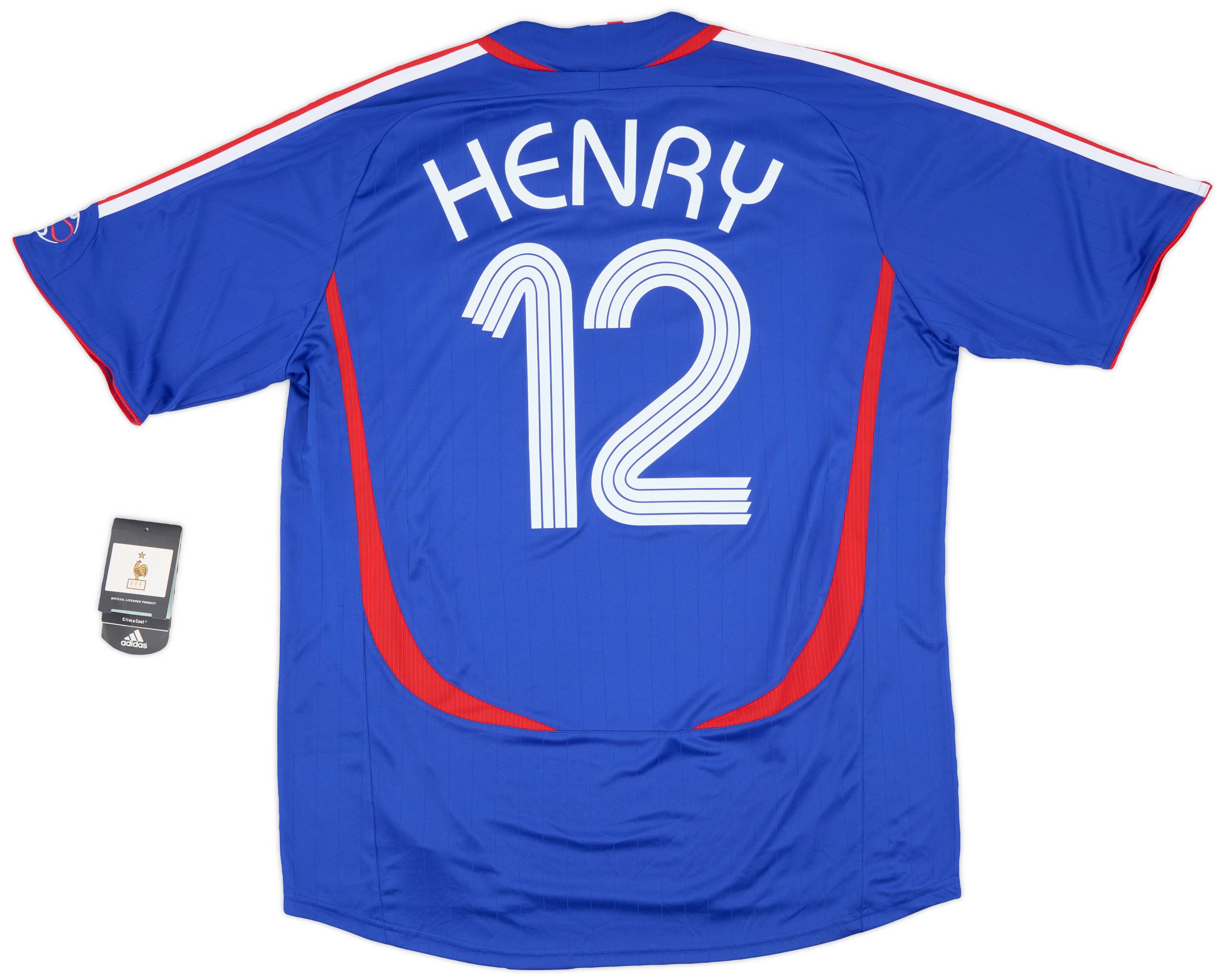 2006-07 France Home Shirt Henry #12 (XL)