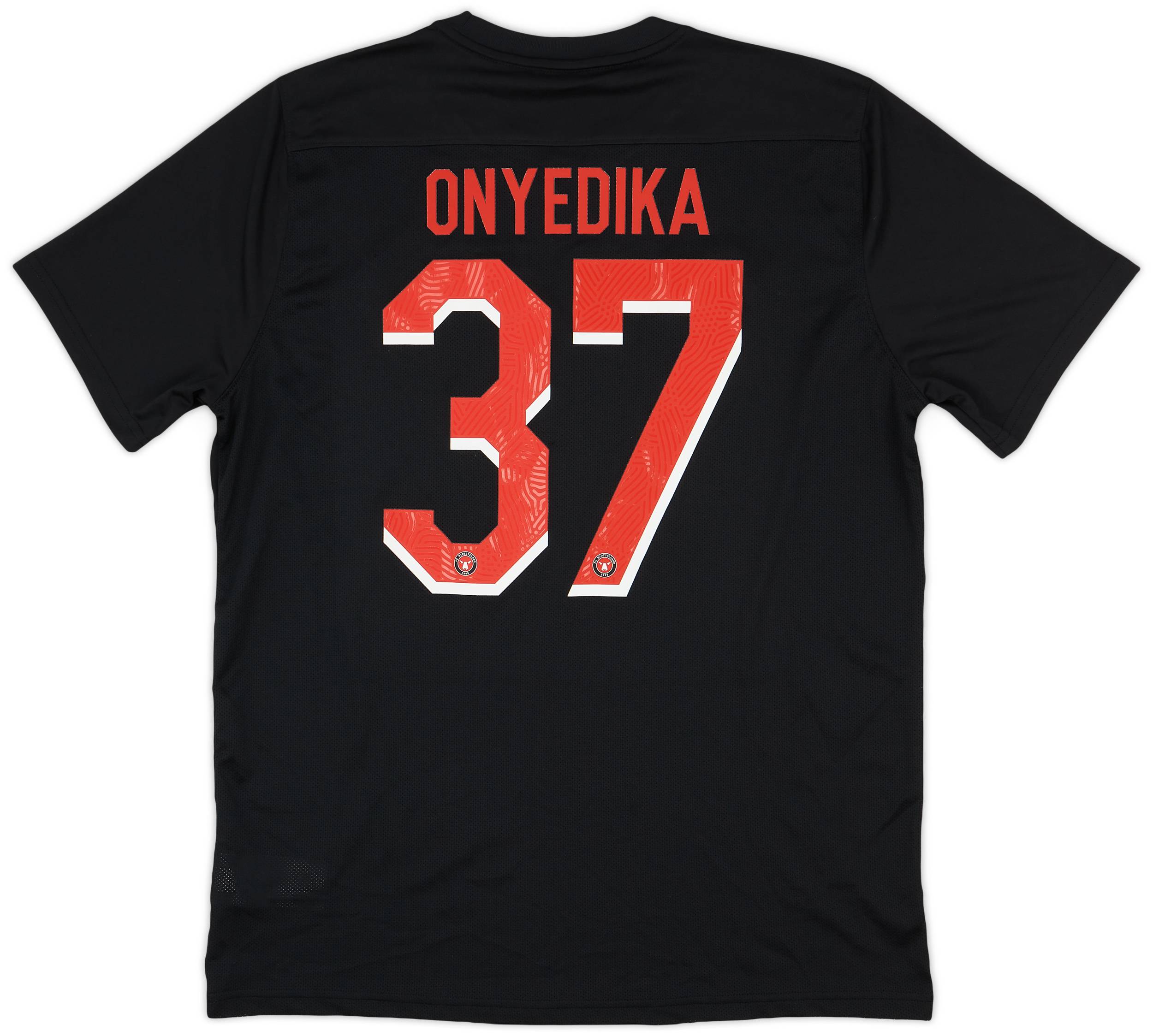 2020-21 FC Midtjylland Nike Training Shirt Onyedika #37 - 10/10 - (XL)