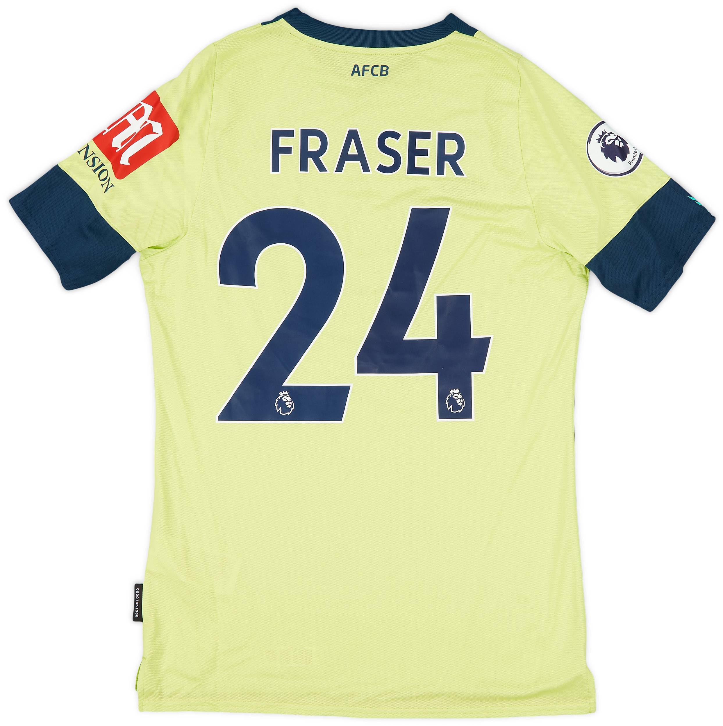 2019-20 Bournemouth Third Shirt Fraser #24 (S)