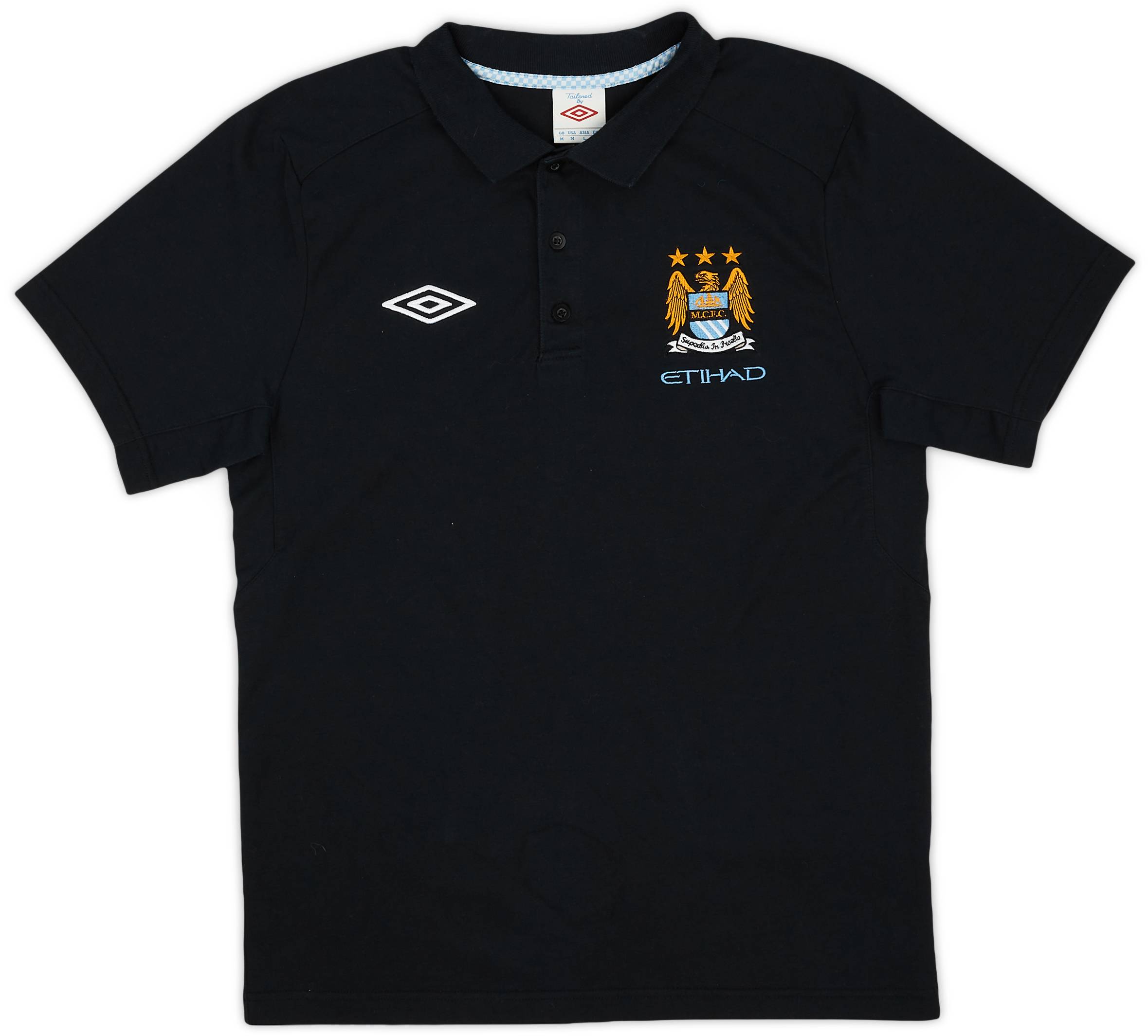 2011-12 Manchester City Umbro Polo Shirt - 8/10 - (M)