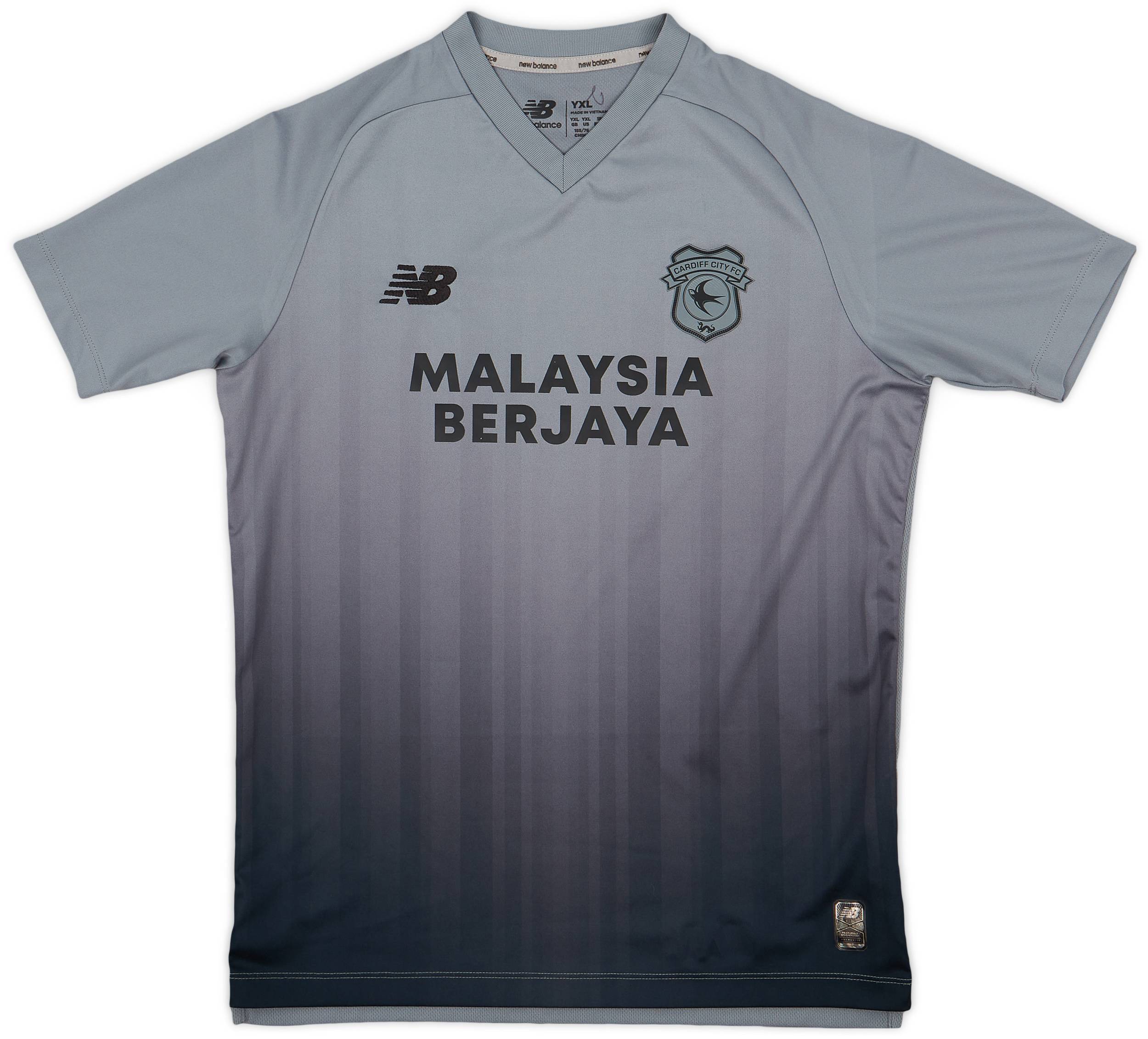 2022-23 Cardiff City Away Shirt - 9/10 - (XL.Boys)