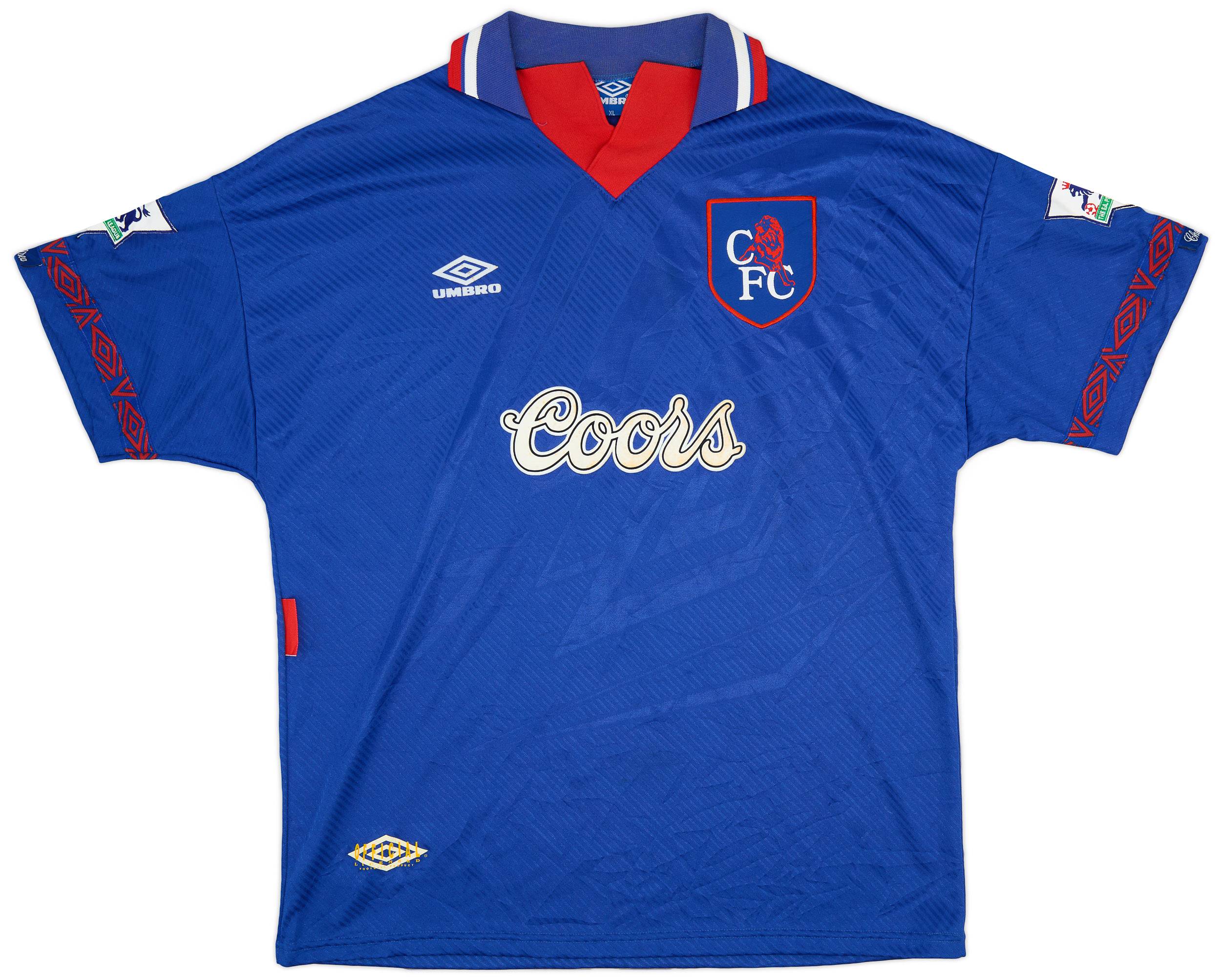 1993-94 Chelsea Home Shirt - 8/10 - (XL)