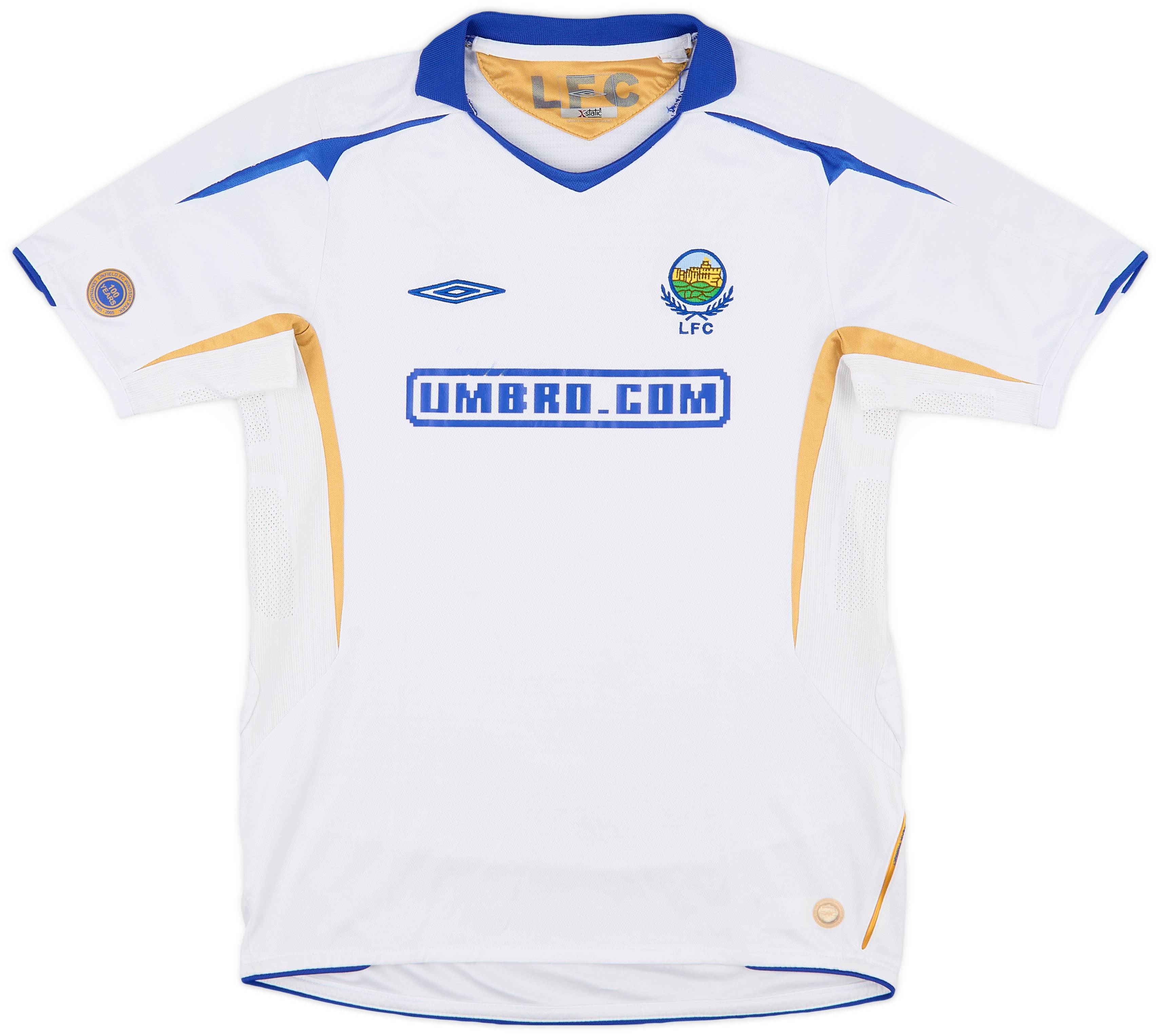 2005-06 Linfield Away Shirt - 6/10 - (L.Boys)