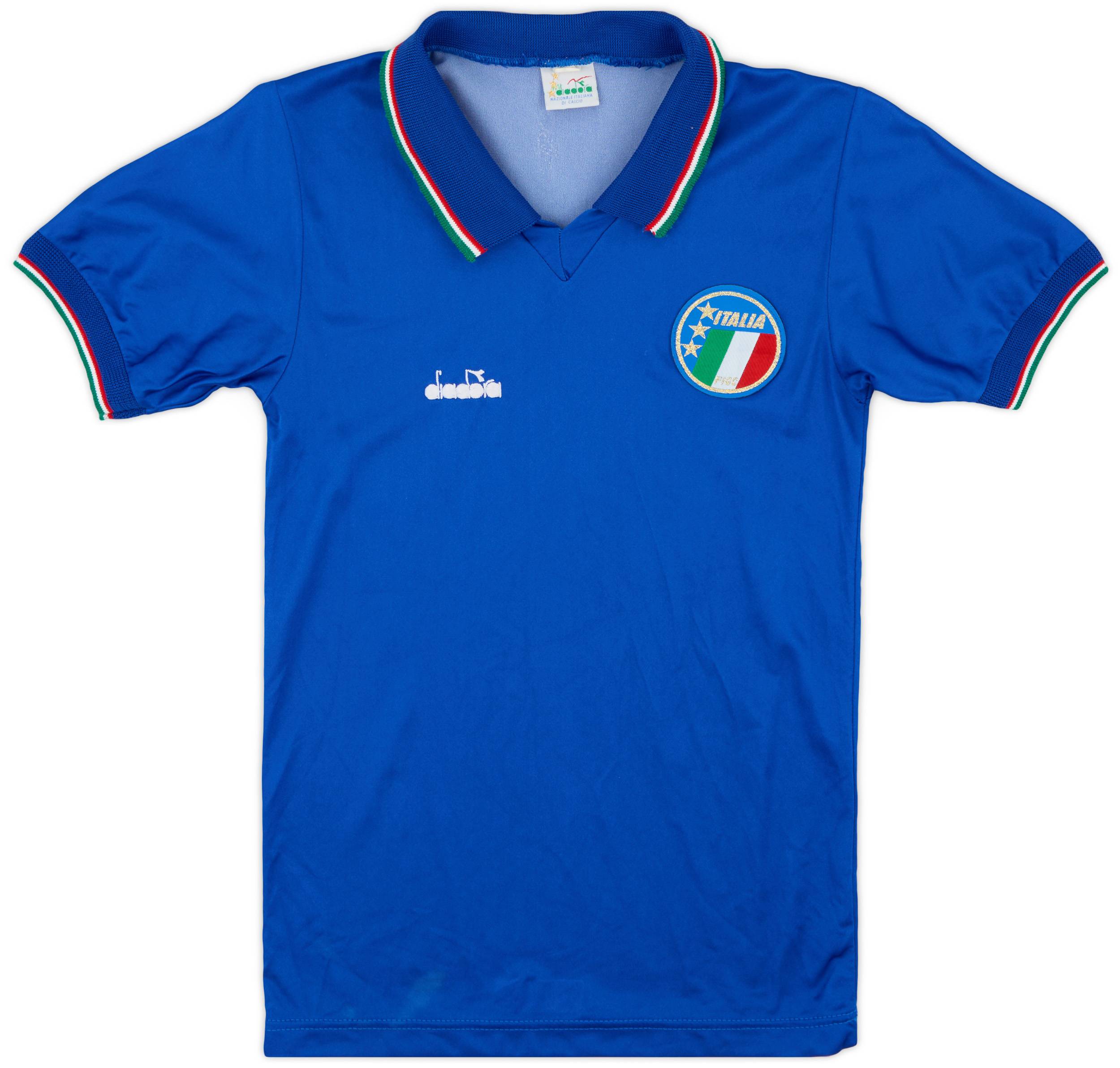 1986-91 Italy Home Shirt - 8/10 - (L.Boys)