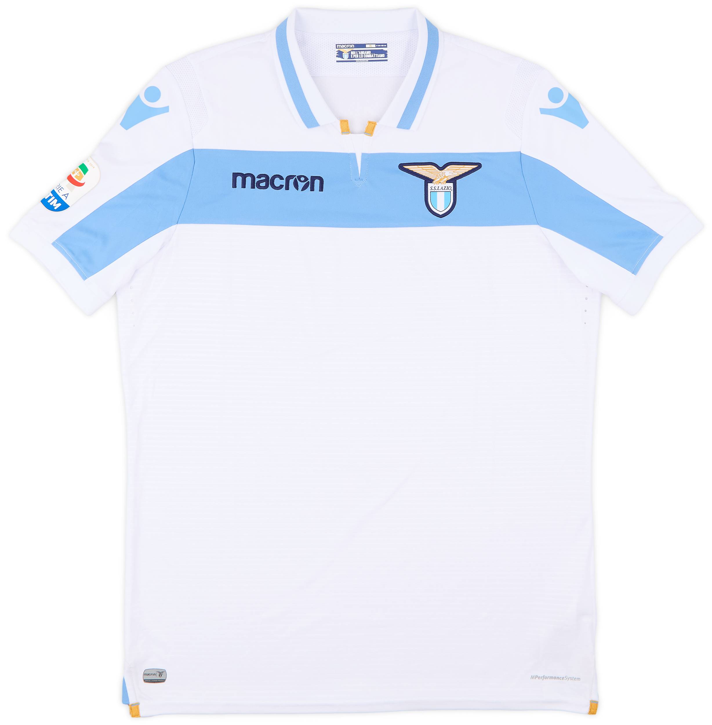2018-19 Lazio Away Shirt - 9/10 - (XL)