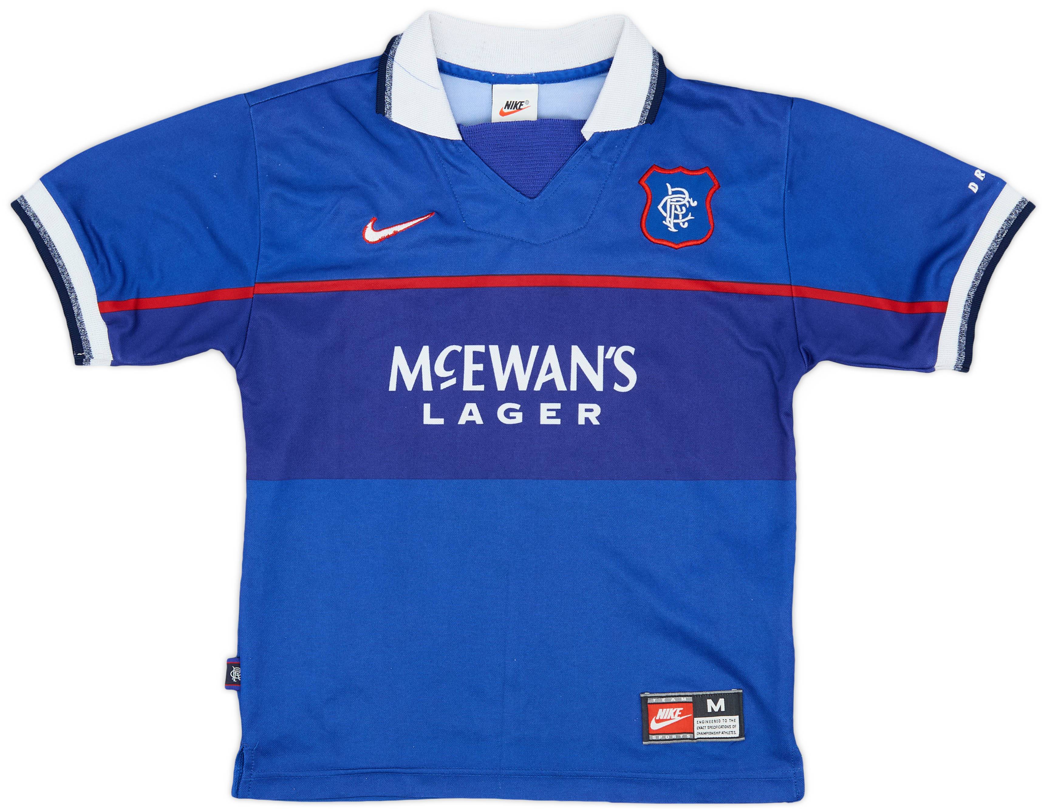 1997-99 Rangers Home Shirt - 6/10 - (M.Boys)