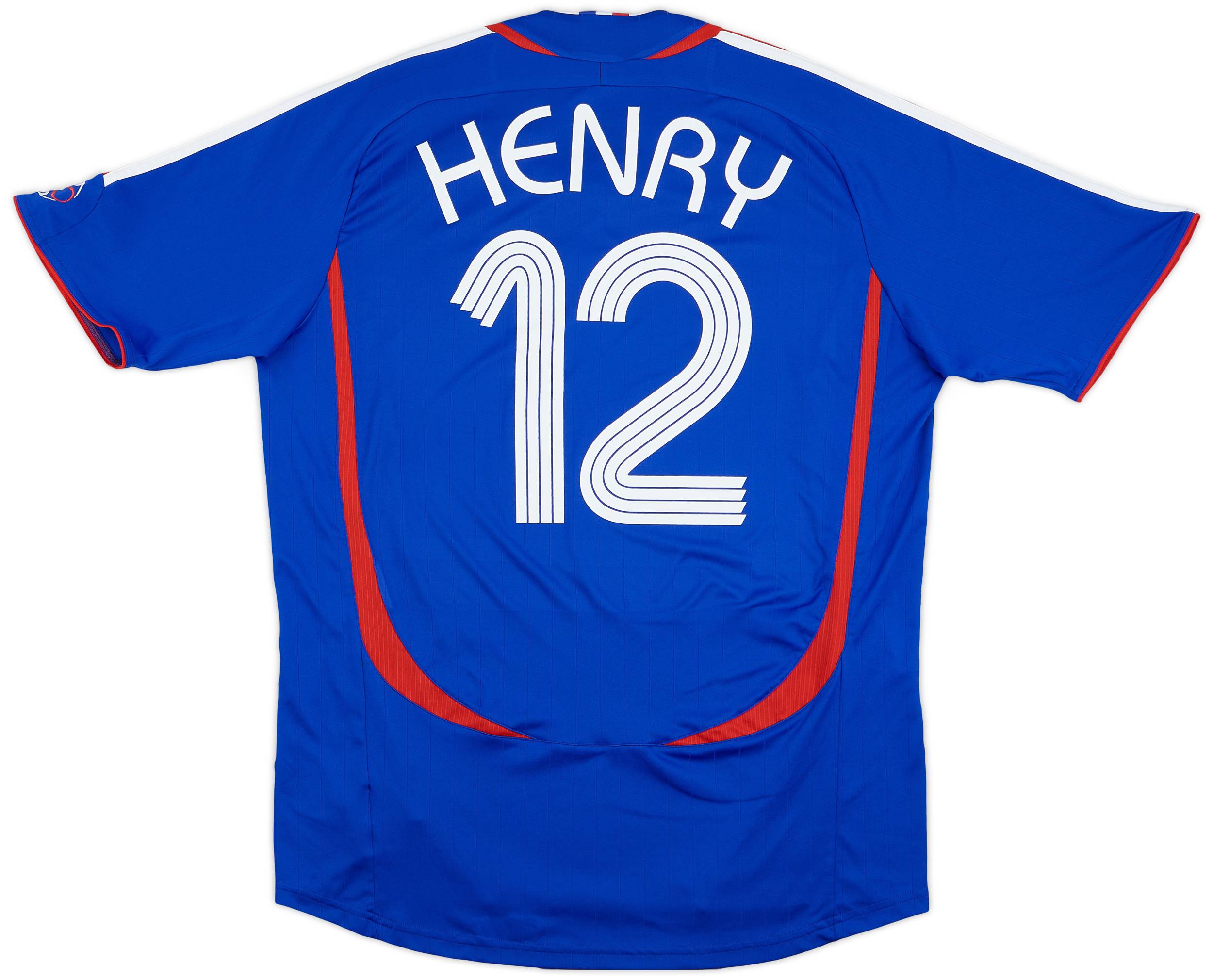 2006-07 France Home Shirt Henry #12 - 9/10 - (L)