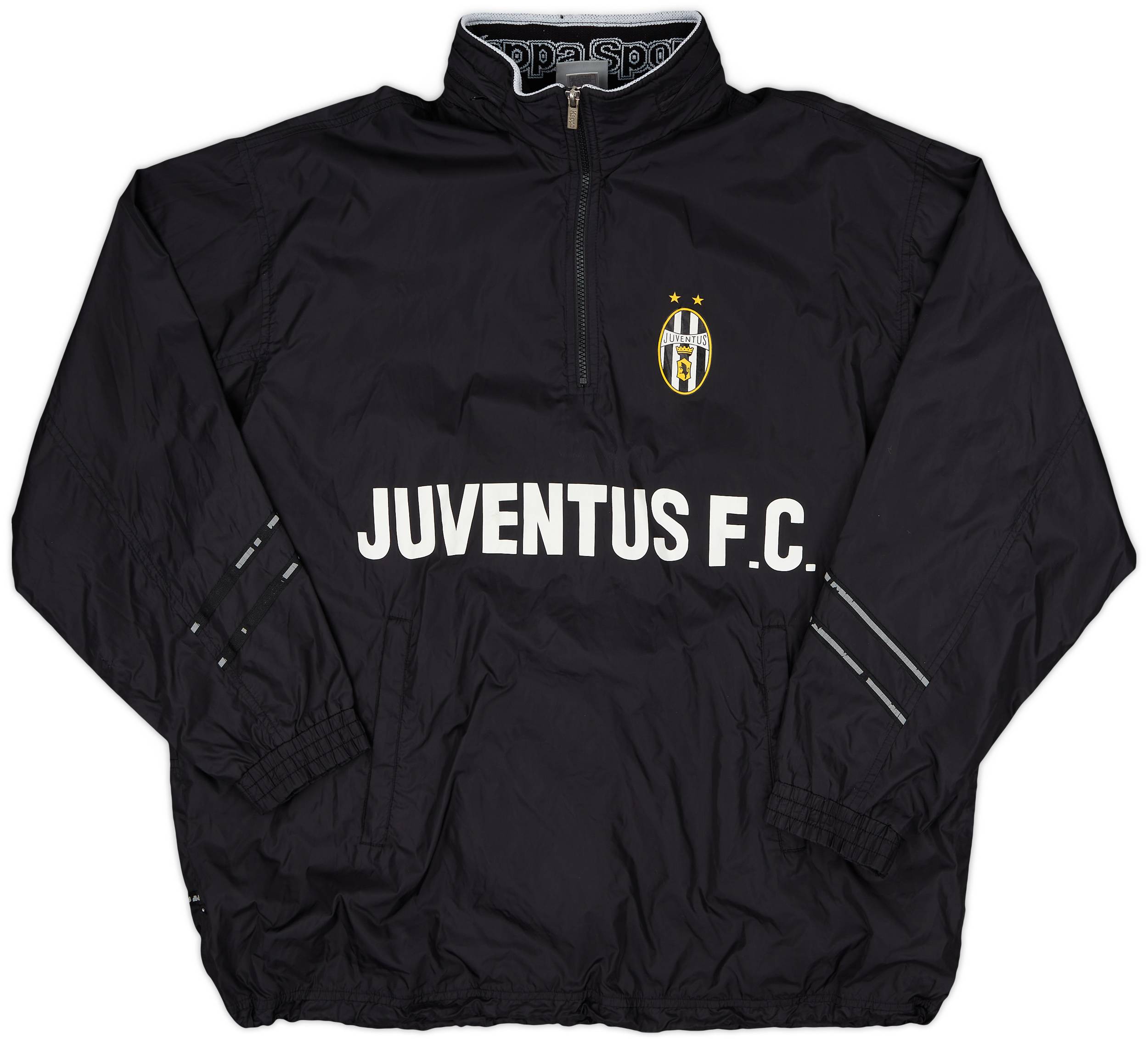 99-00 Juventus Kappa windbreaker black Lウェア 99-00 Juventus