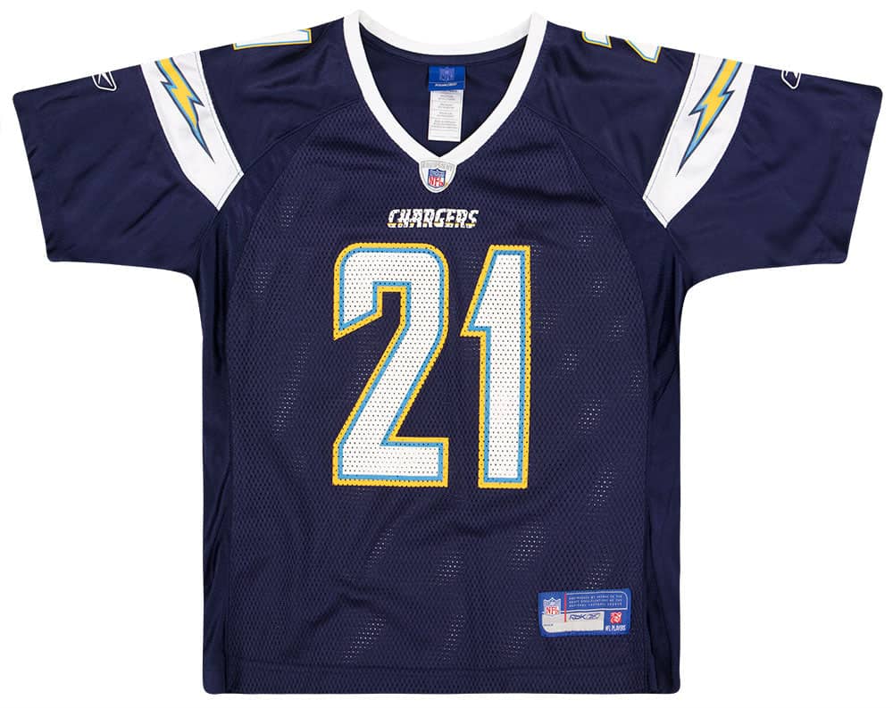2007 San Diego Chargers Tomlinson #21 Reebok On Field Jersey (Home) Womens (M)