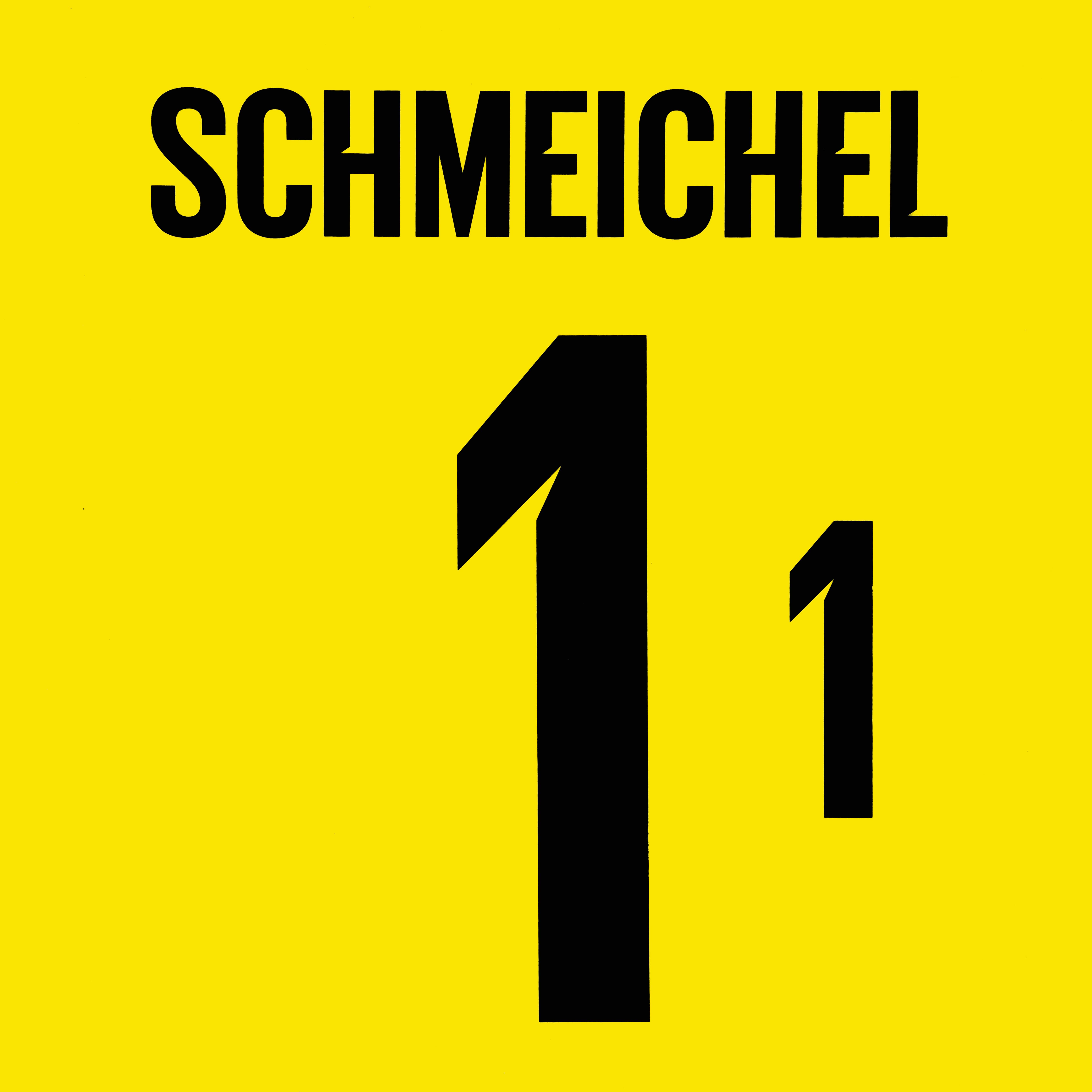 2018-20 Denmark GK Schmeichel #1 Black Name Set