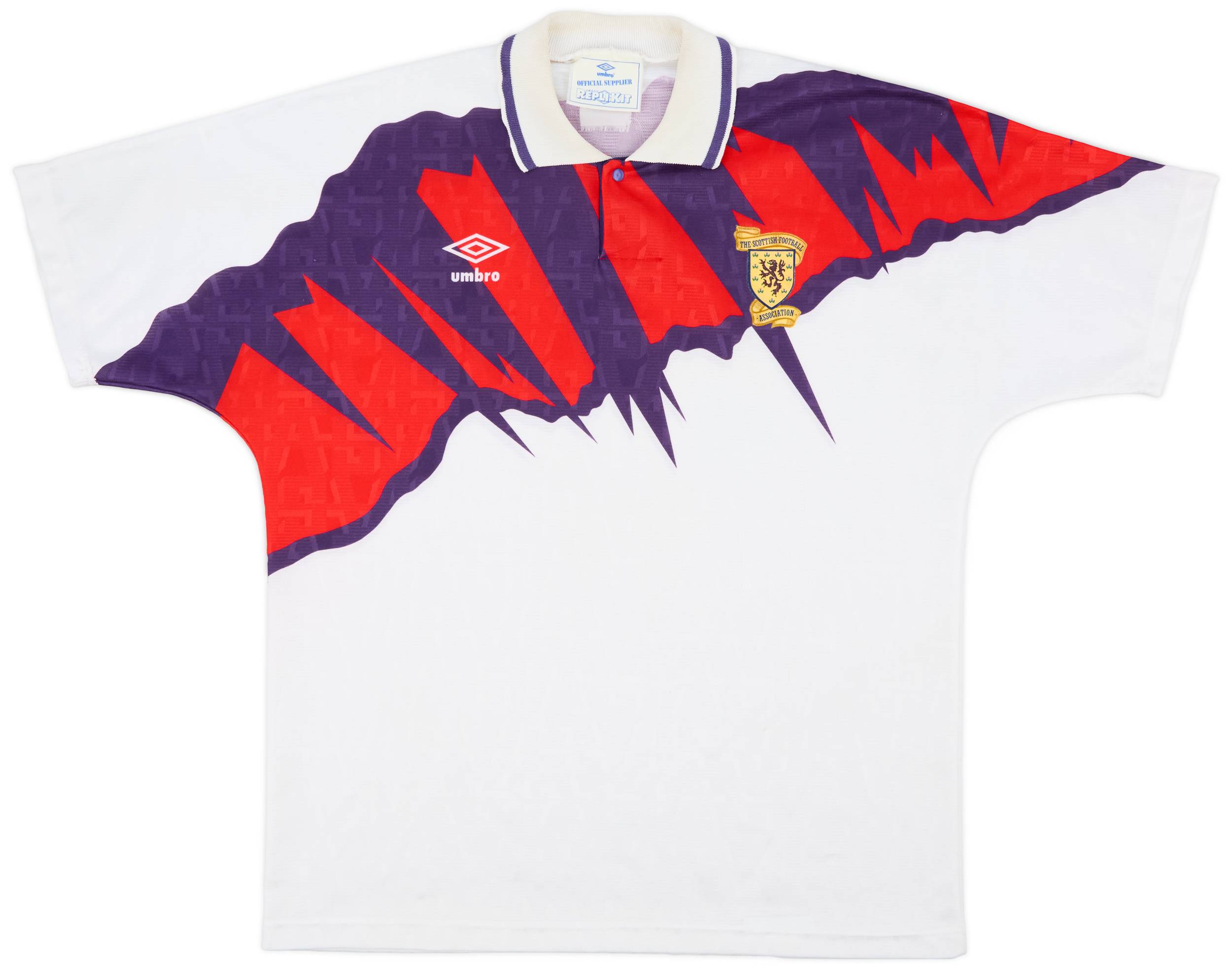 1991-93 Scotland Away Shirt - 7/10 - (L)
