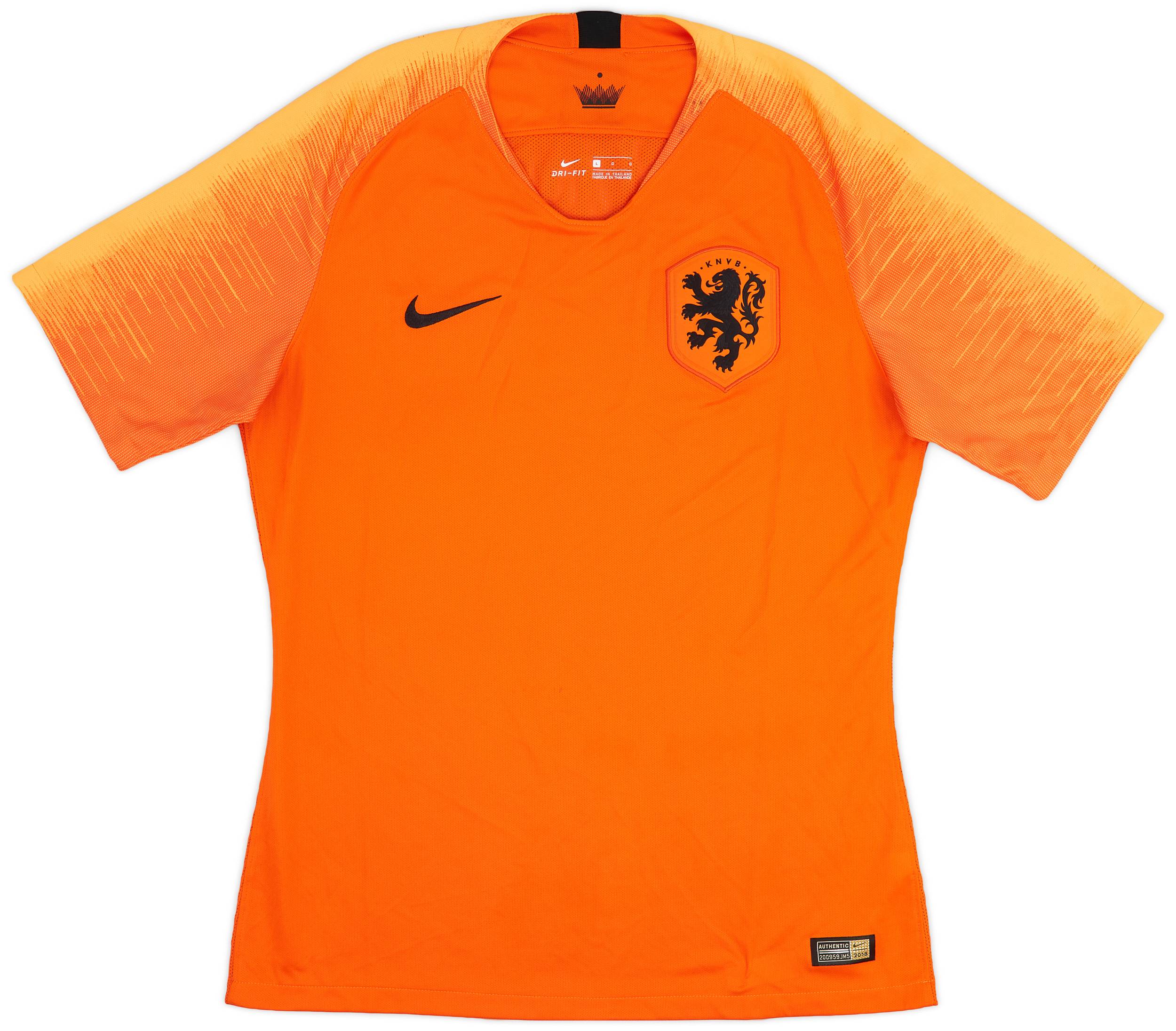 2018-19 Netherlands Home Shirt - 8/10 - (L)