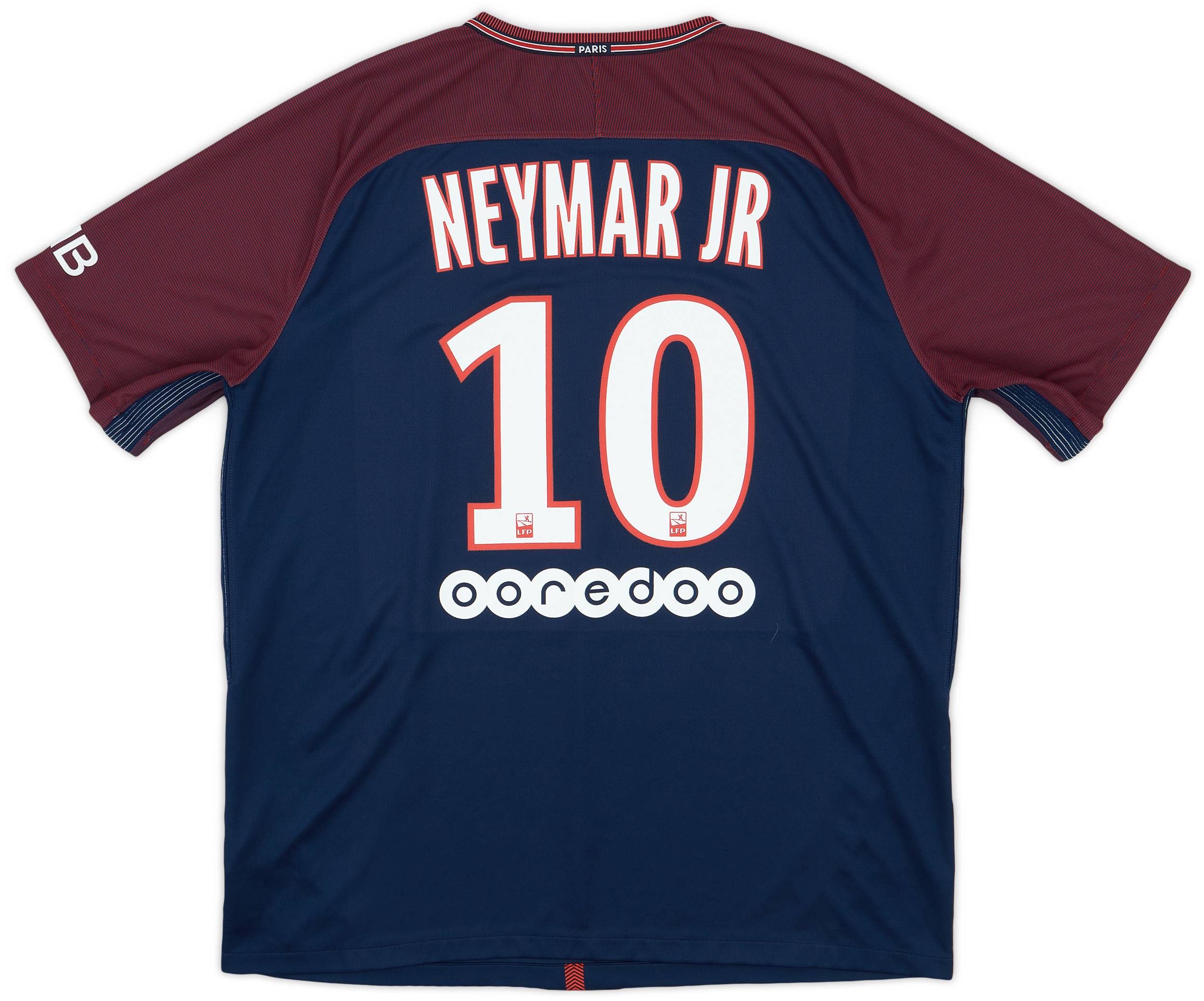 2017-18 Paris Saint-Germain Home Shirt Neymar Jr #10 - 7/10