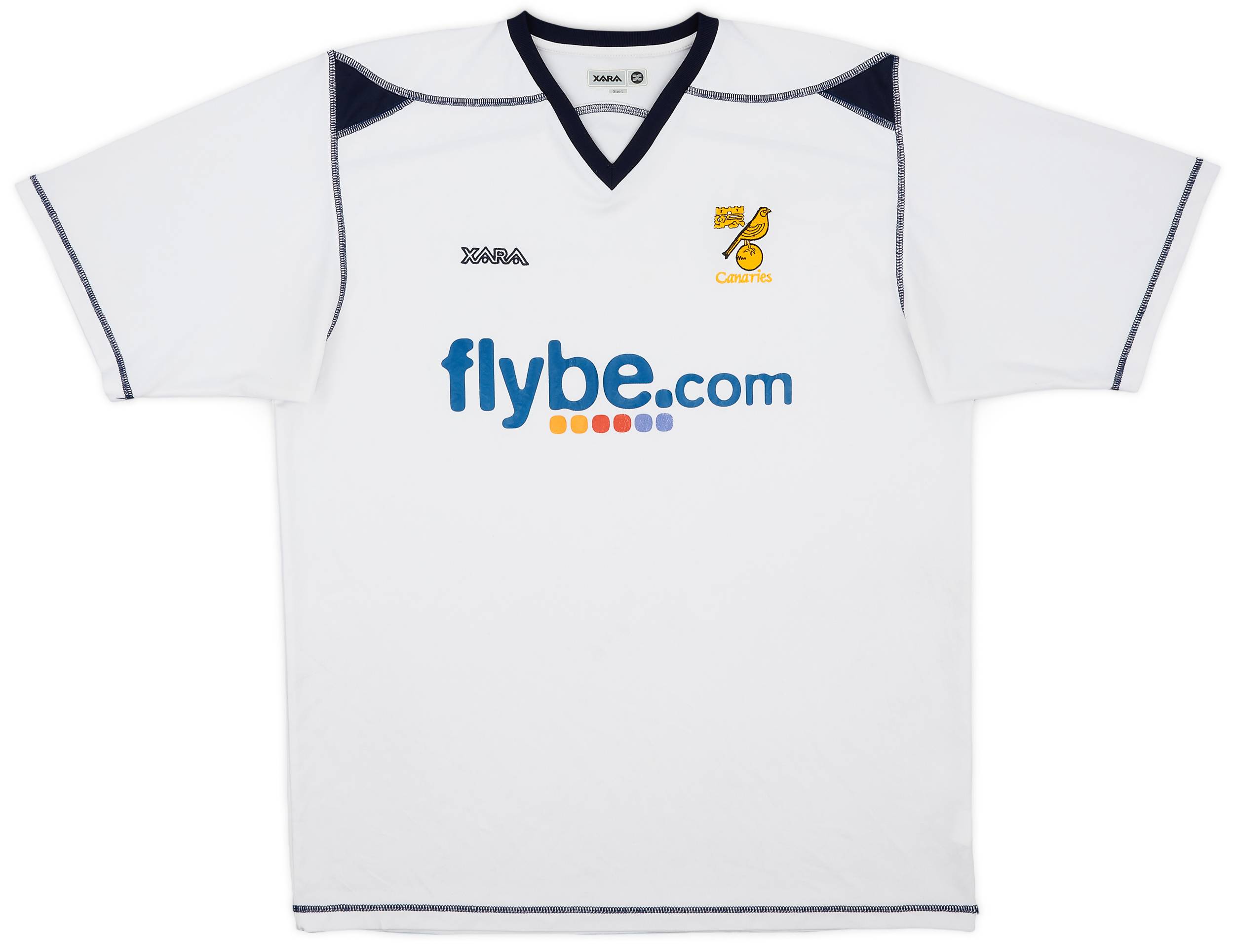 2006-07 Norwich Xara Training Shirt - 6/10 - (L)