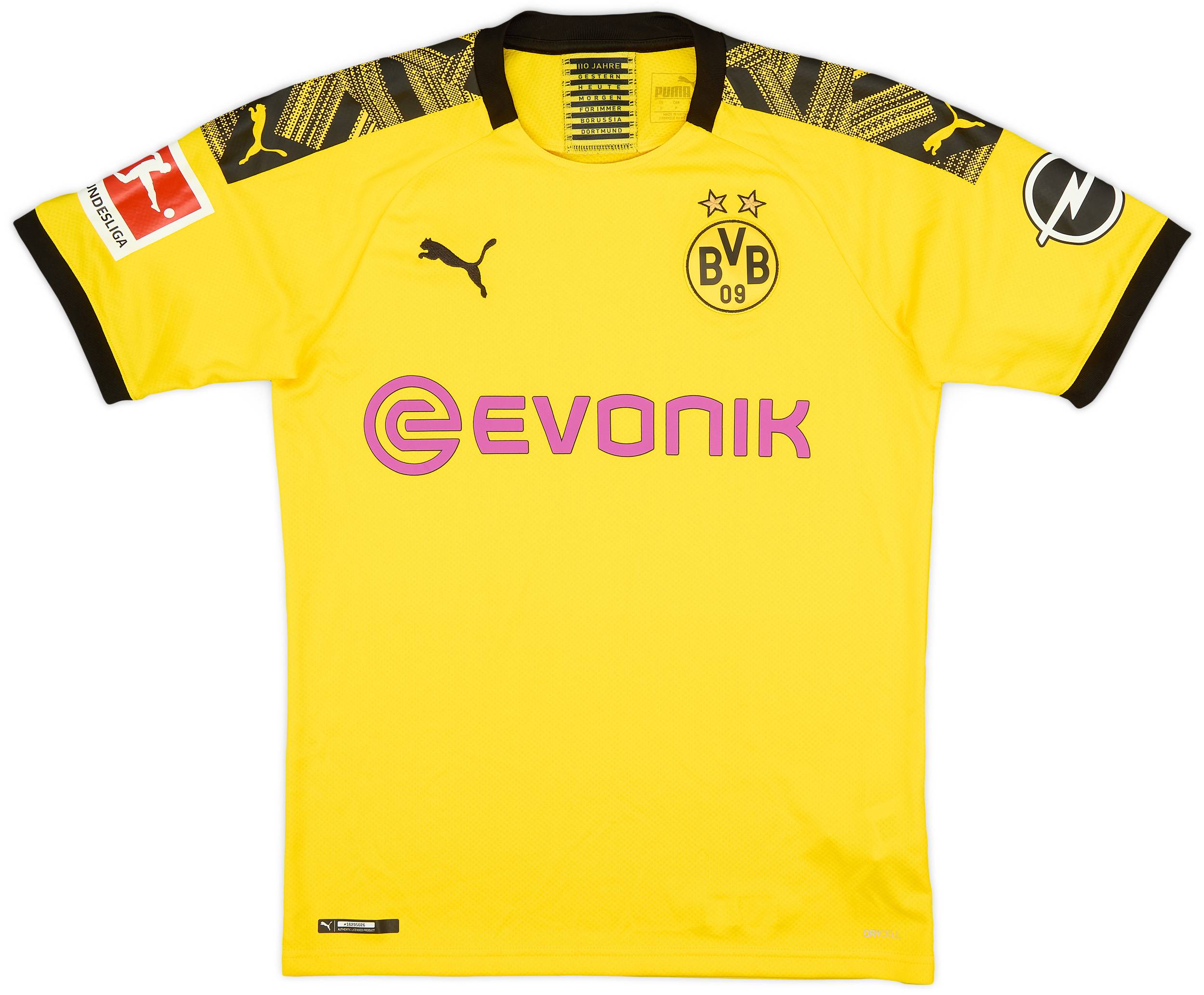 2019-20 Borussia Dortmund Home Shirt - 8/10 - (S)