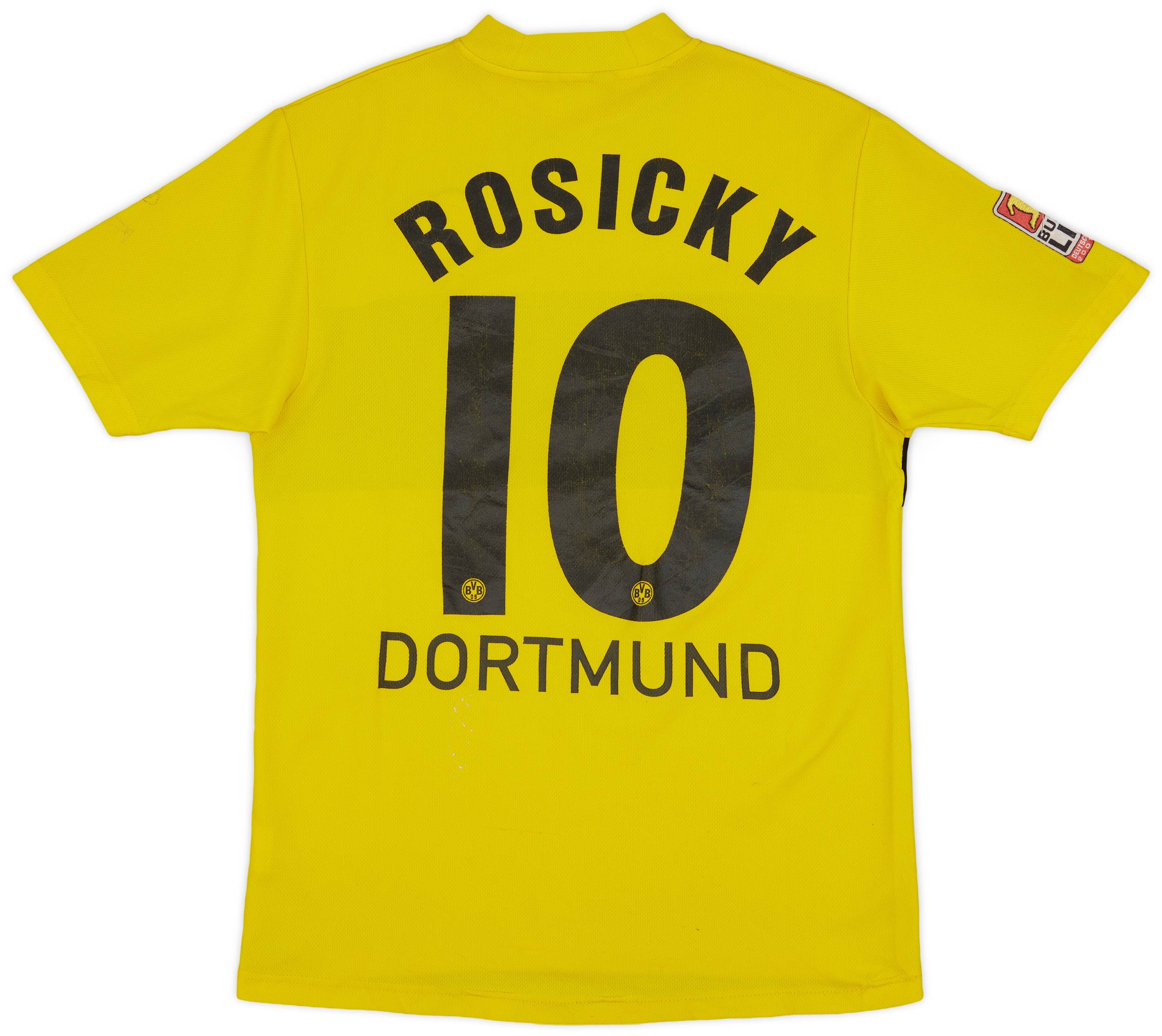 2002-03 Borussia Dortmund Home Shirt Rosicky #10 - 4/10 - (S)