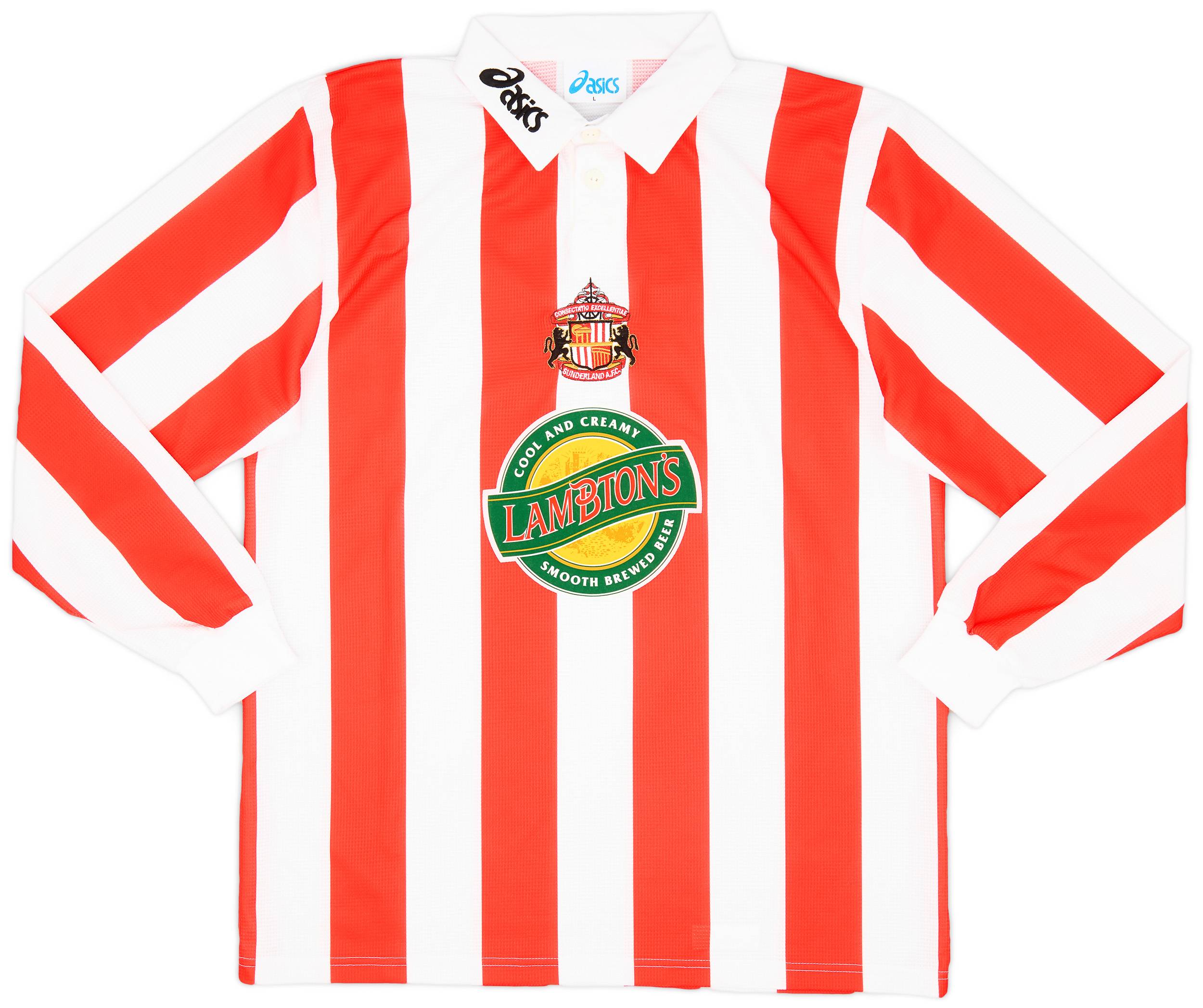 1997-99 Sunderland Home L/S Shirt - 10/10 - (L)