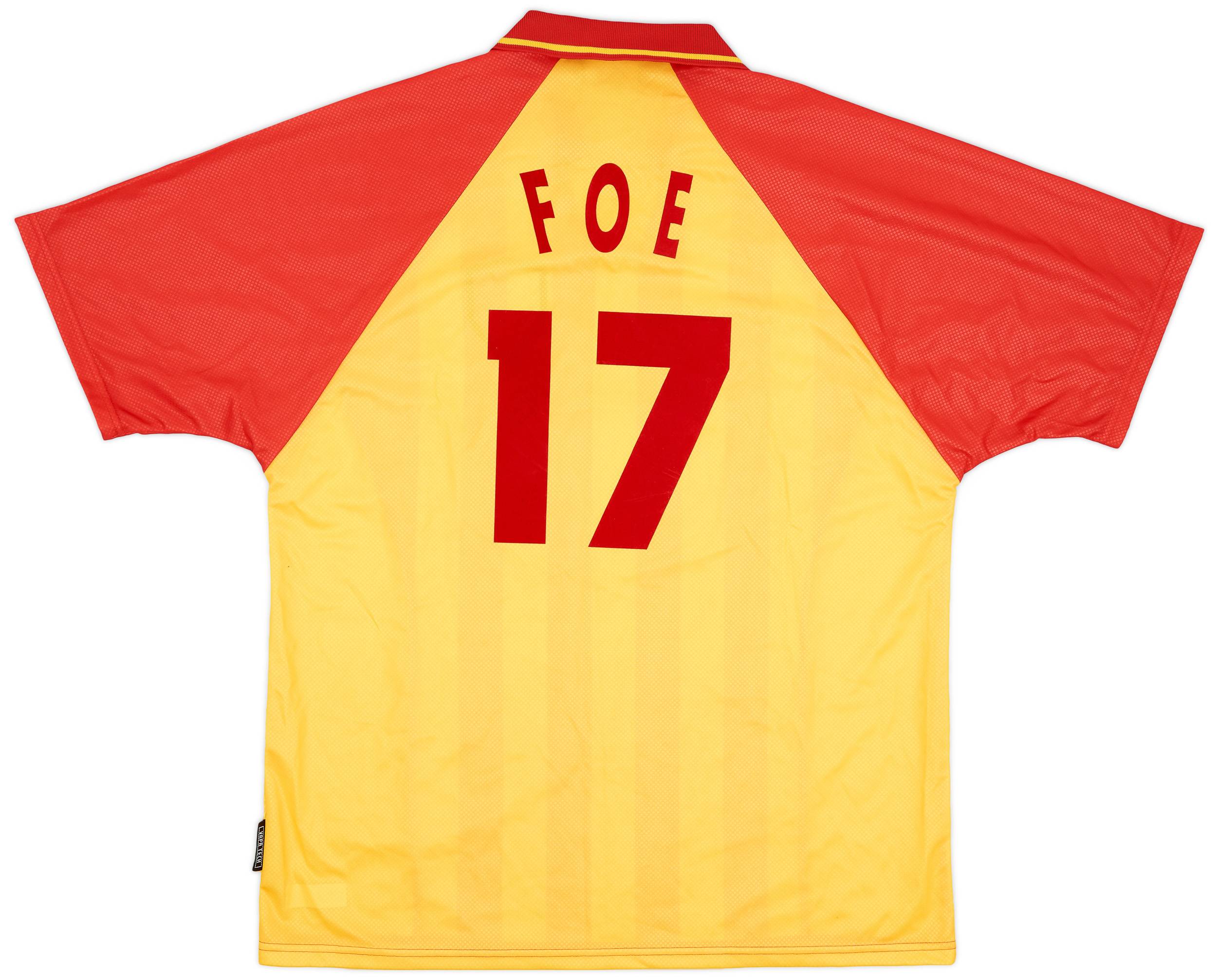 1998-99 Lens Home Shirt Foe #17 - 8/10 - (XL)
