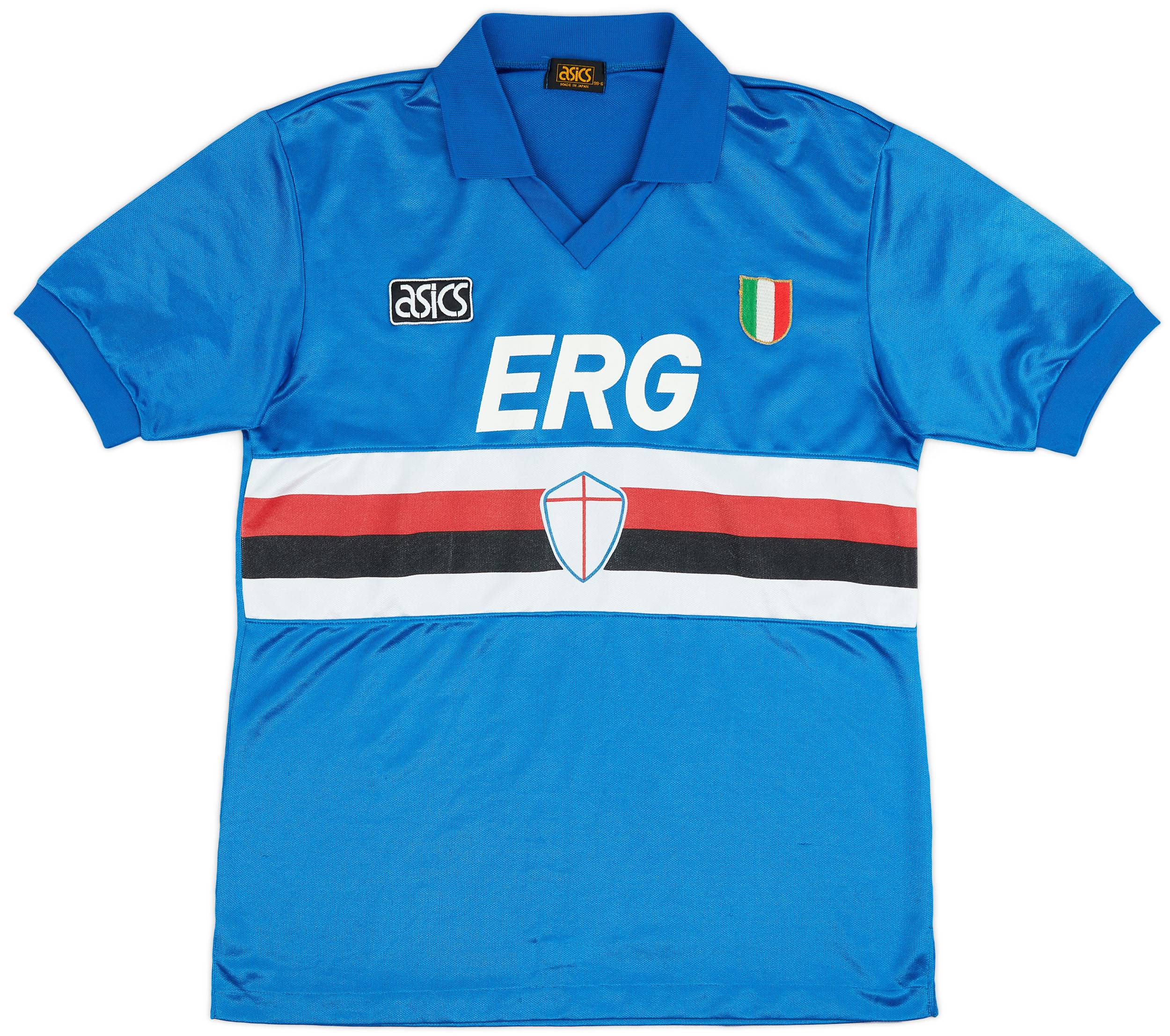 1994-95 Sampdoria Asics Home Shirt #9 M | Vintage Football