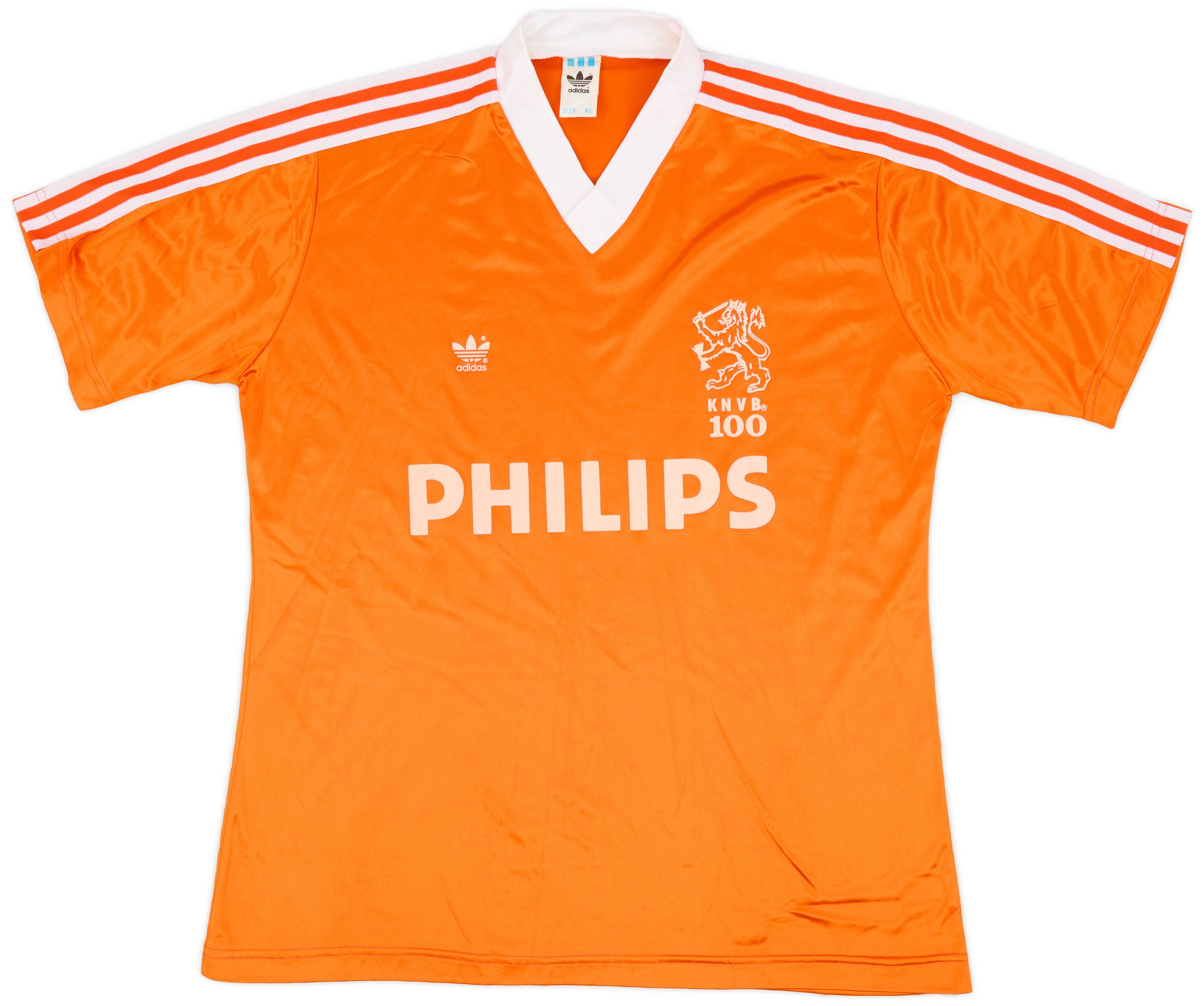 1988-90 Netherlands Centenary Home Shirt - 9/10 - (XL)