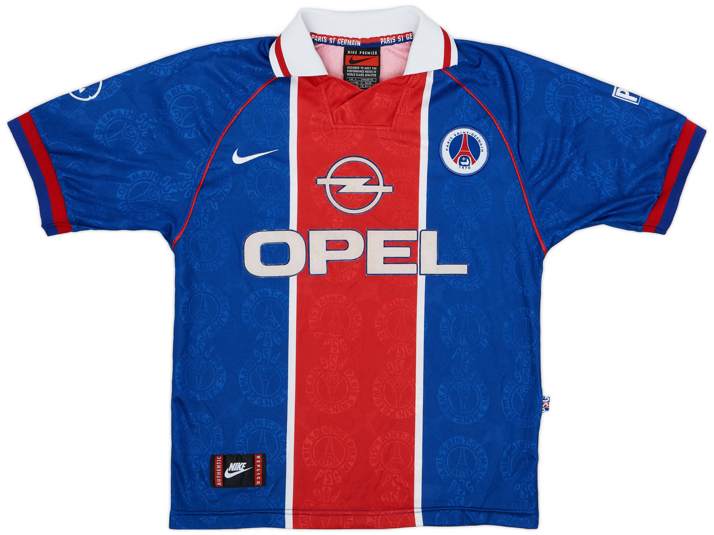 1996-97 Paris Saint-Germain Home Shirt - 7/10 - (S)