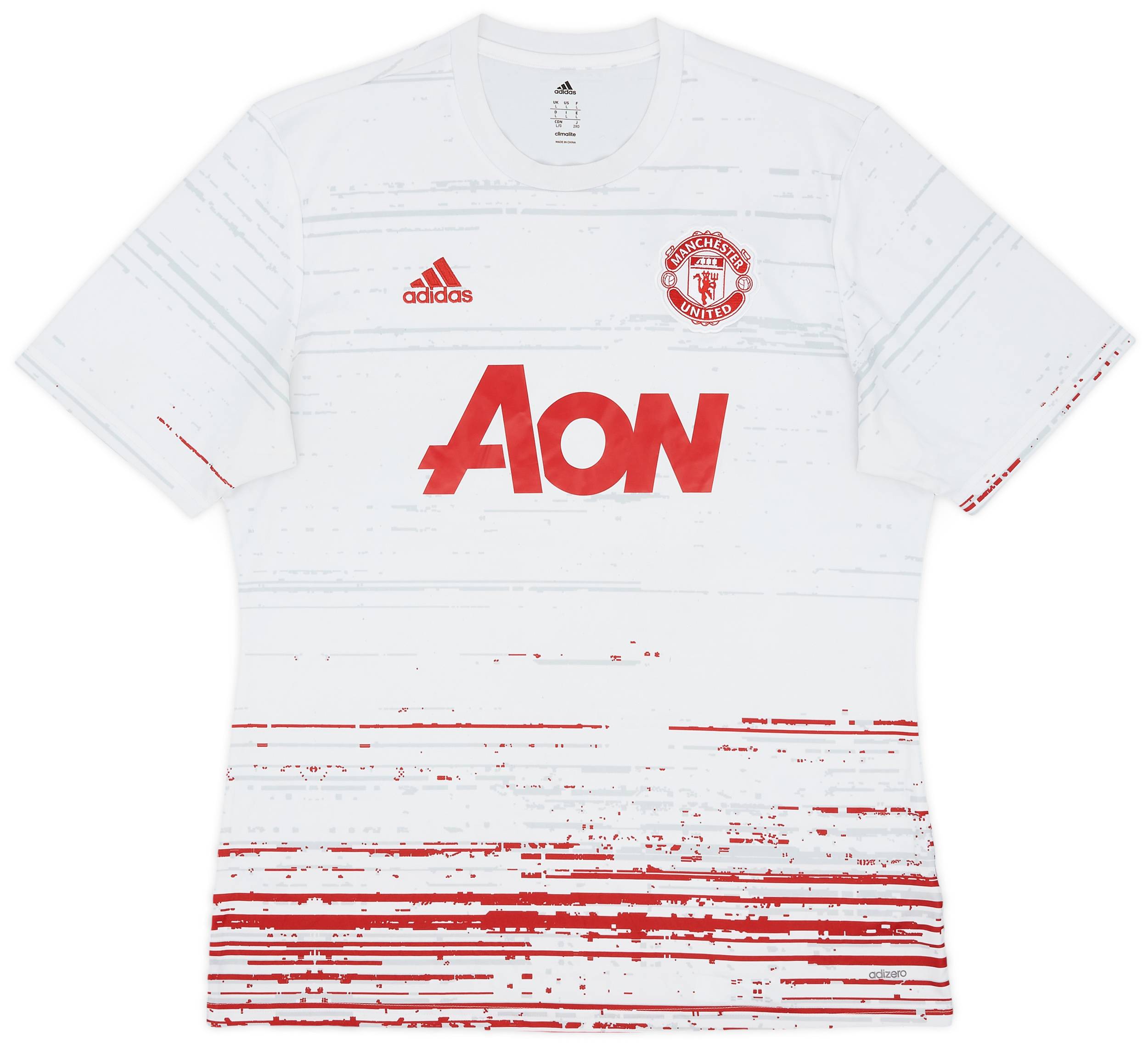 2016-17 Manchester United adidas Training Shirt - 9/10 - (L)